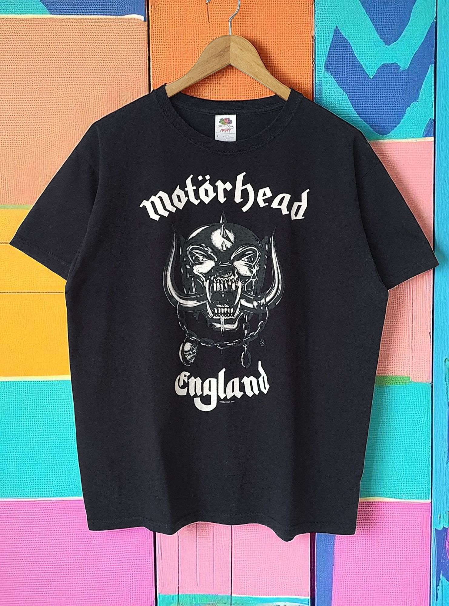 Band Tees Motorhead 2005 Everything Louder Than Else Vintage Tshirt Size US L / EU 52-54 / 3 - 1 Thumbnail