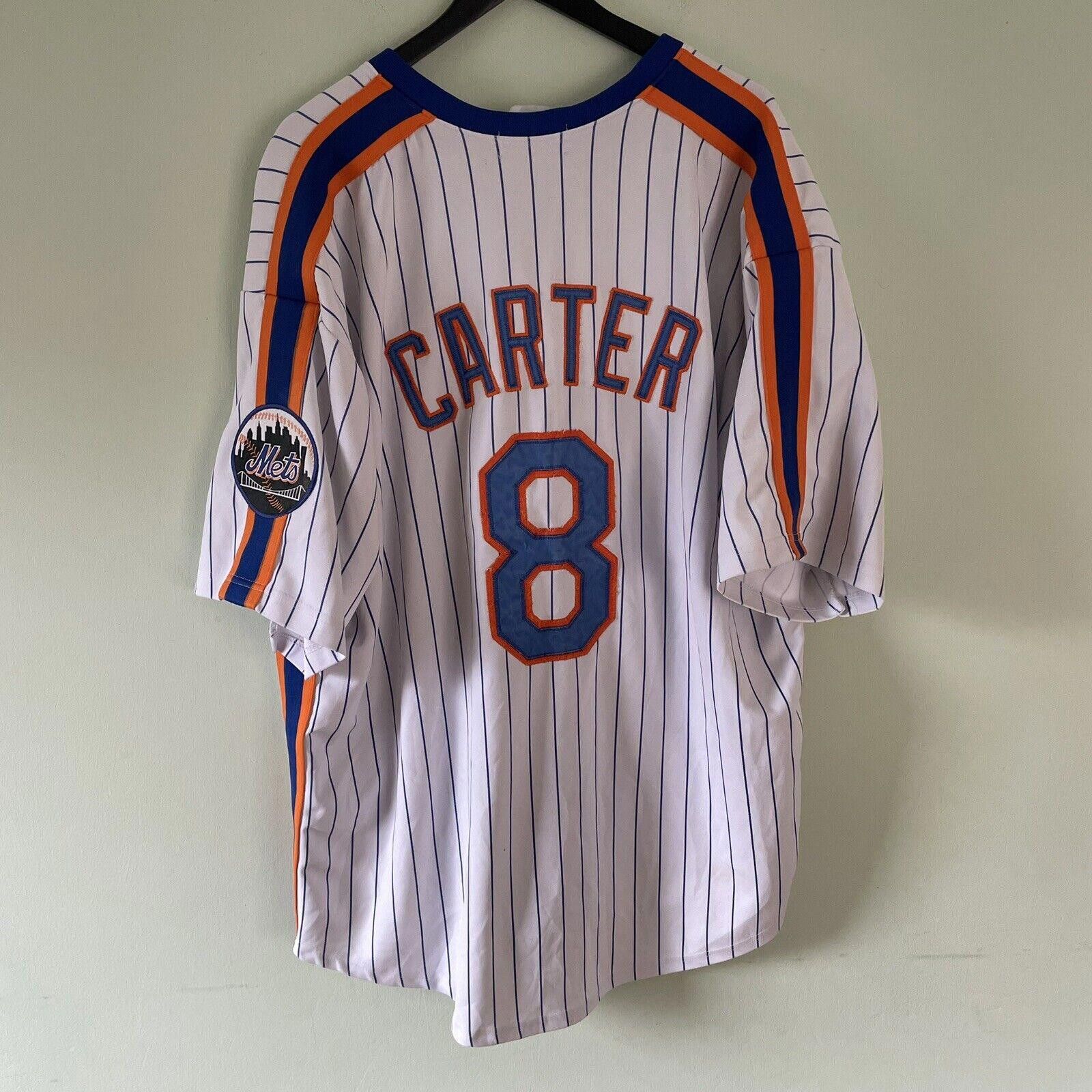 MLB 1986 Mets MLB Jersey Carter Mitchell & Ness Size ONE SIZE - 7 Thumbnail