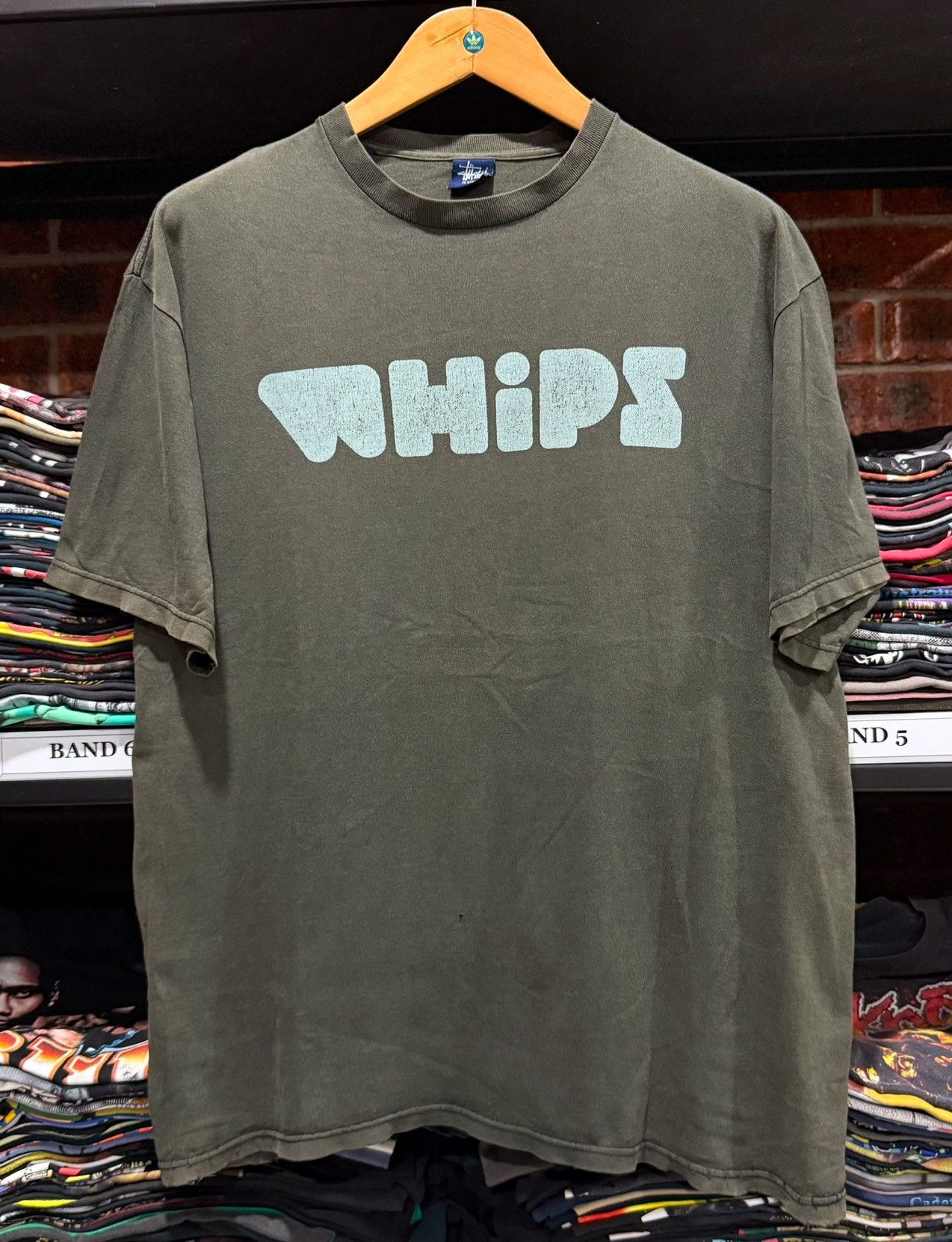 Stussy Thrashed Vintage Stussy Whips Sun Faded Tee Size US XL / EU 56 / 4 - 1 Thumbnail