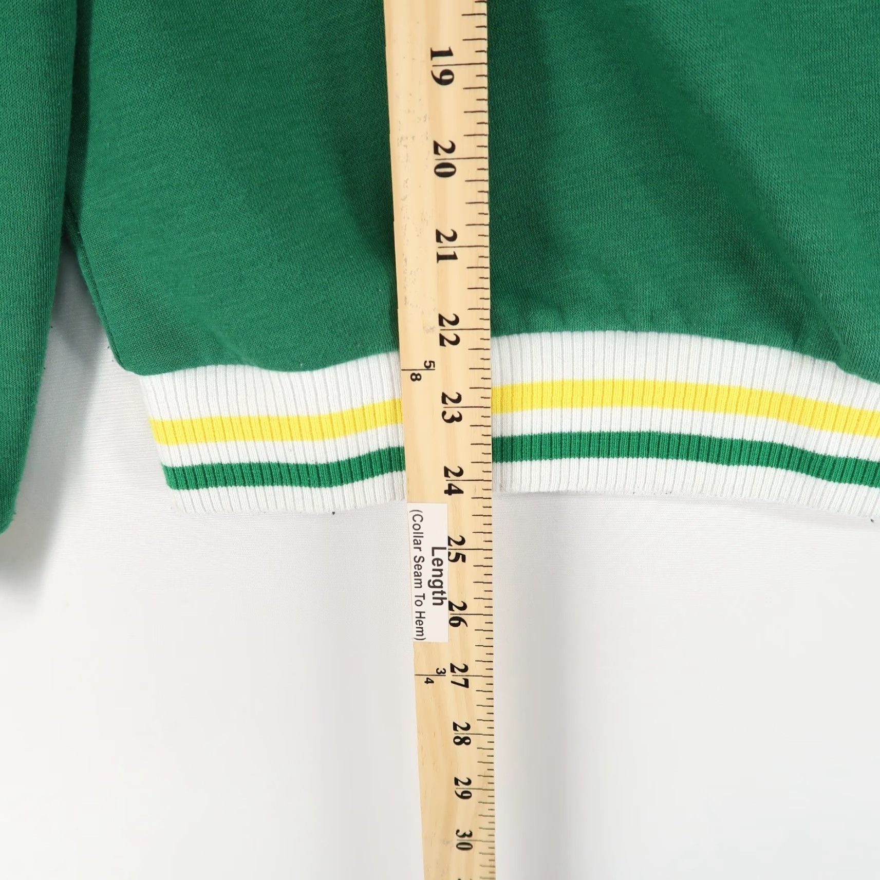 Vintage Waggle Sweatshirt Adult XS Green Chenille Patch Golf Azalea Collection Size US XS / EU 42 / 0 - 5 Thumbnail