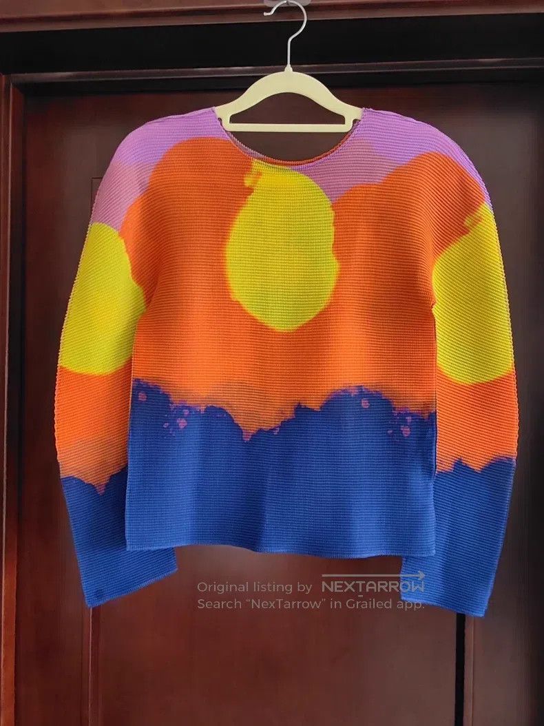 Issey Miyake Issey Miyake Crew Neck Long Sleeve Size S / US 4 / IT 40 - 4 Thumbnail