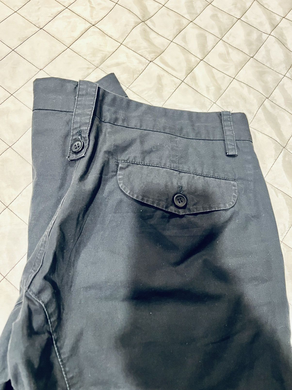 Other JNBY Since 1994 Black Structured Cotton Pants Size 28" / US 6 / IT 42 - 3 Thumbnail