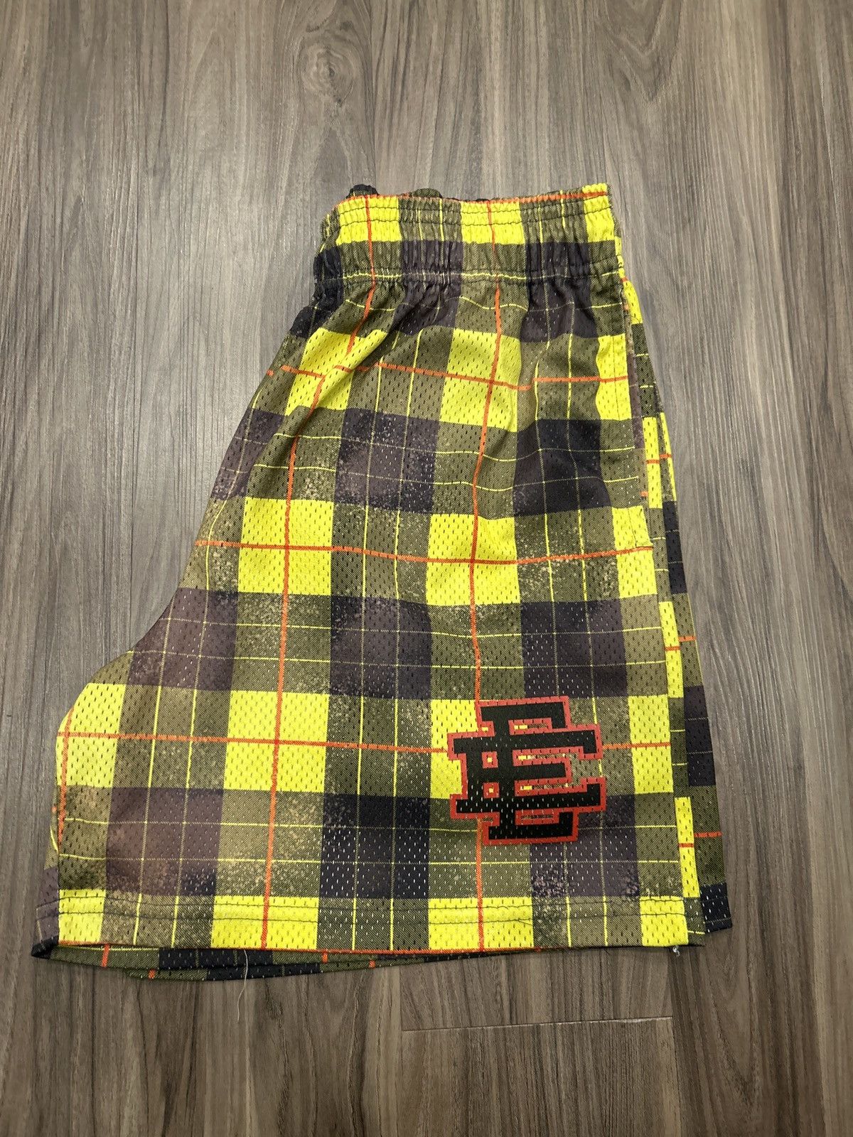 Eric Emanuel Eric emanuel yellow plaid shorts Size US 36 / EU 52 - 1 Thumbnail