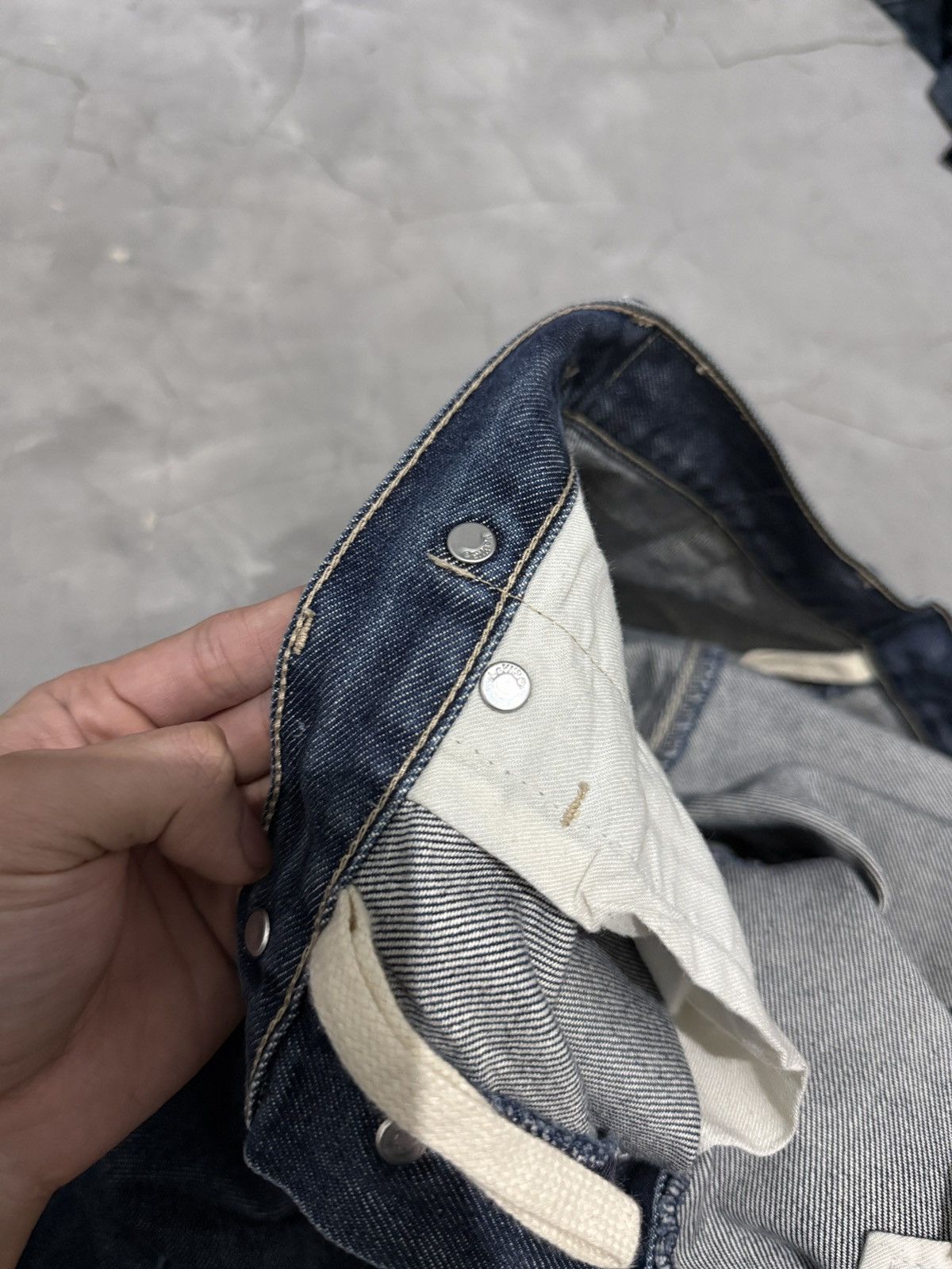 Engineered Garments × Levi's Levi’s VTG Engineered Jeans Buckle Back Twisted Seam Nhogirl Size US 30 / EU 46 - 5 Thumbnail