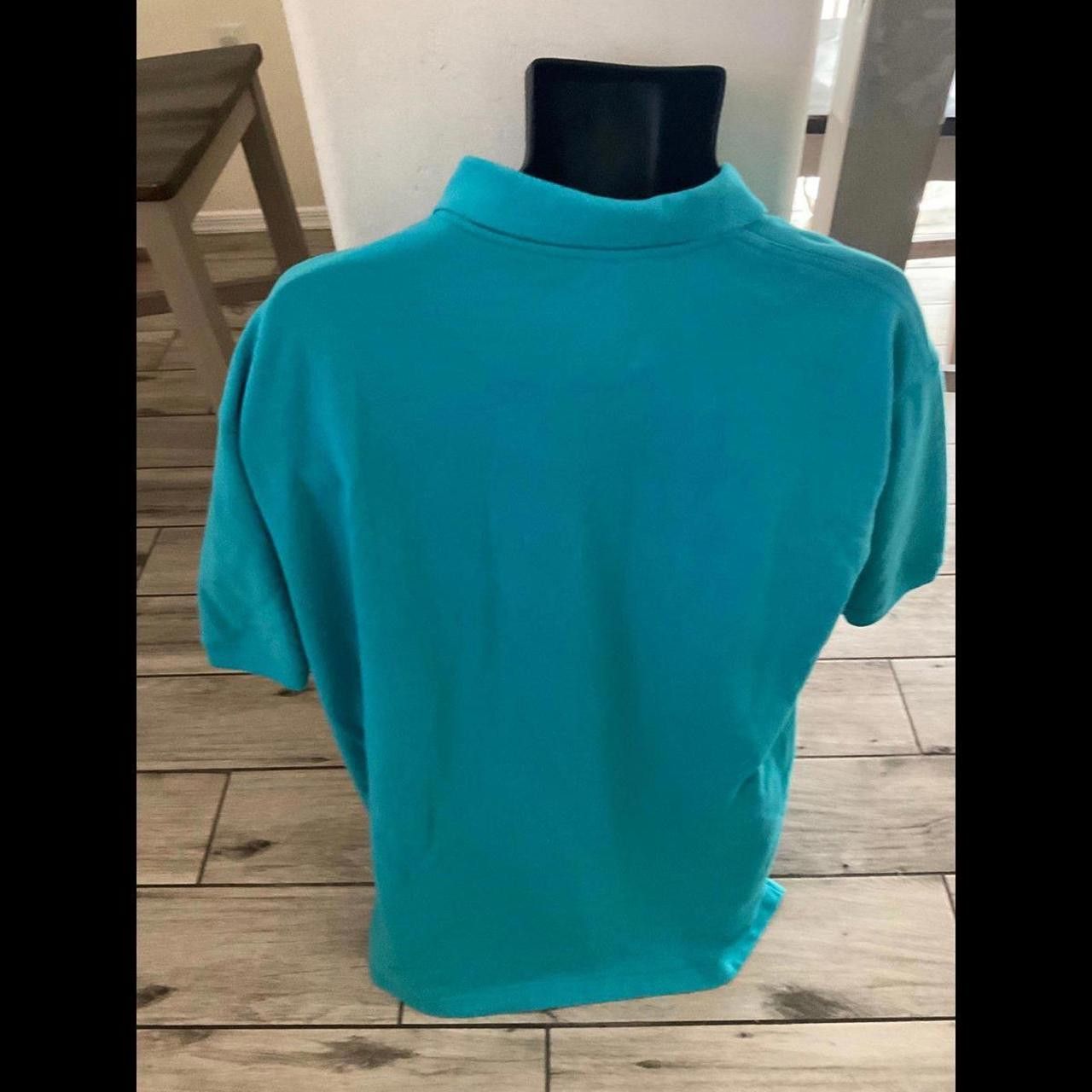 Disney Mens Used Disney Blue Polo Size US L / EU 52-54 / 3 - 3 Thumbnail