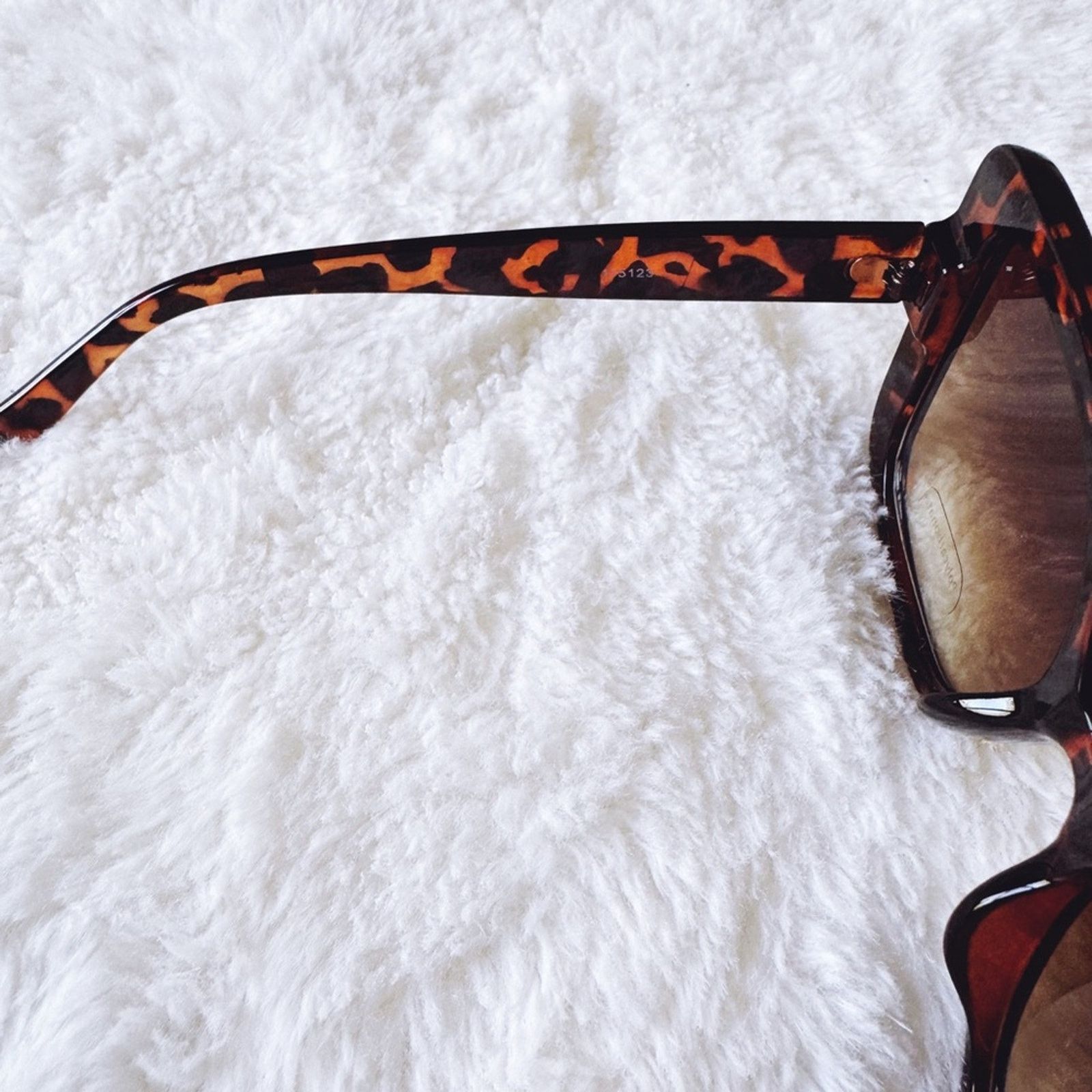 Other Eva Tortoise Brown Square-Framed Sunglasses Size ONE SIZE - 7 Thumbnail