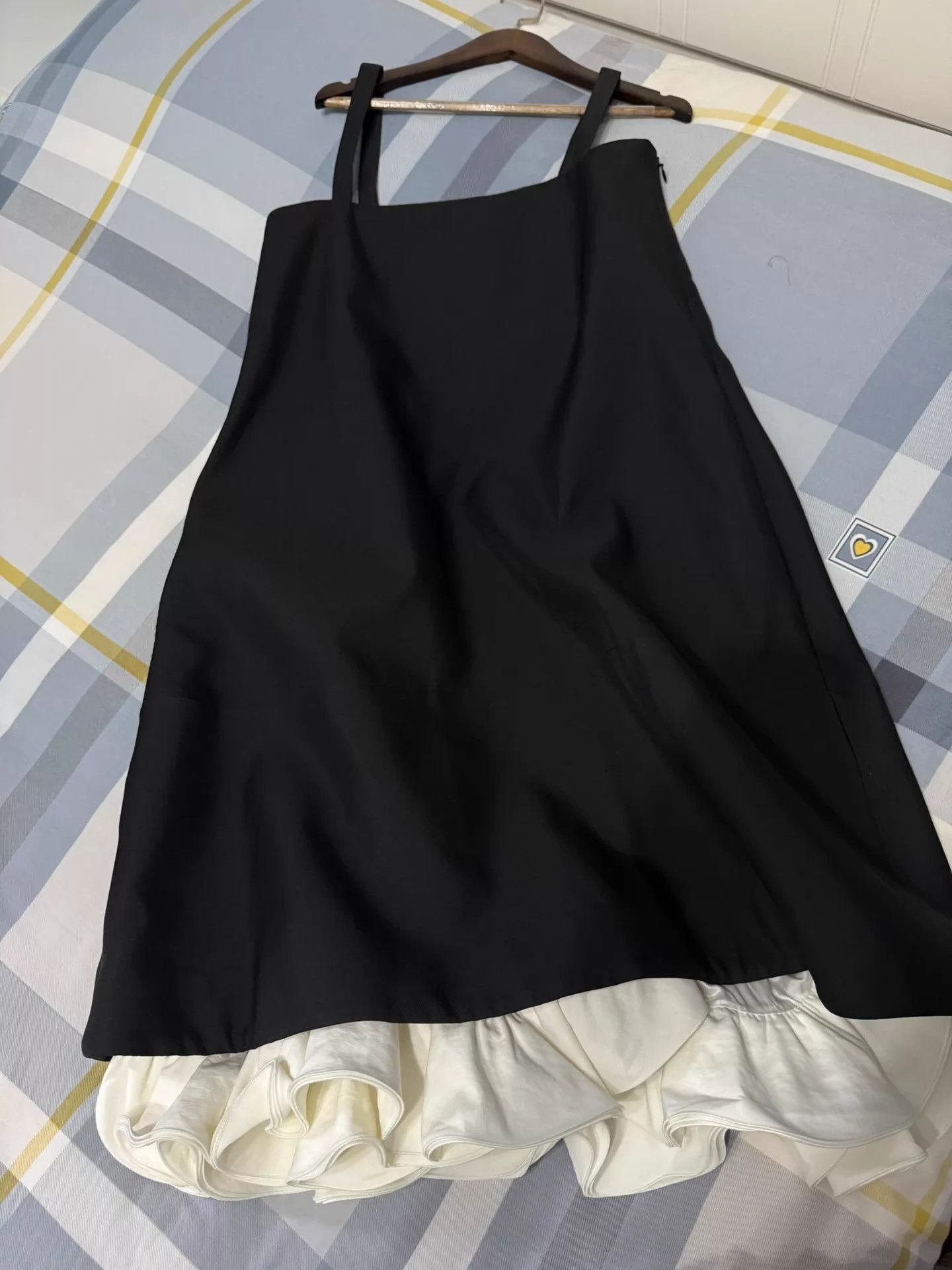 Jil Sander JIL SANDER Runway Double Ruffle Wave Hem Dress Size XS / US 0-2 / IT 36-38 - 3 Thumbnail