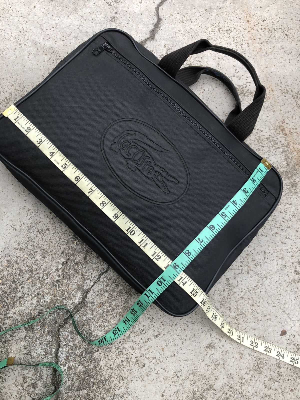 Lacoste × Vintage VINTAGE LACOSTE HANDCARRY/DOCUMENT BAG Size ONE SIZE - 11 Thumbnail