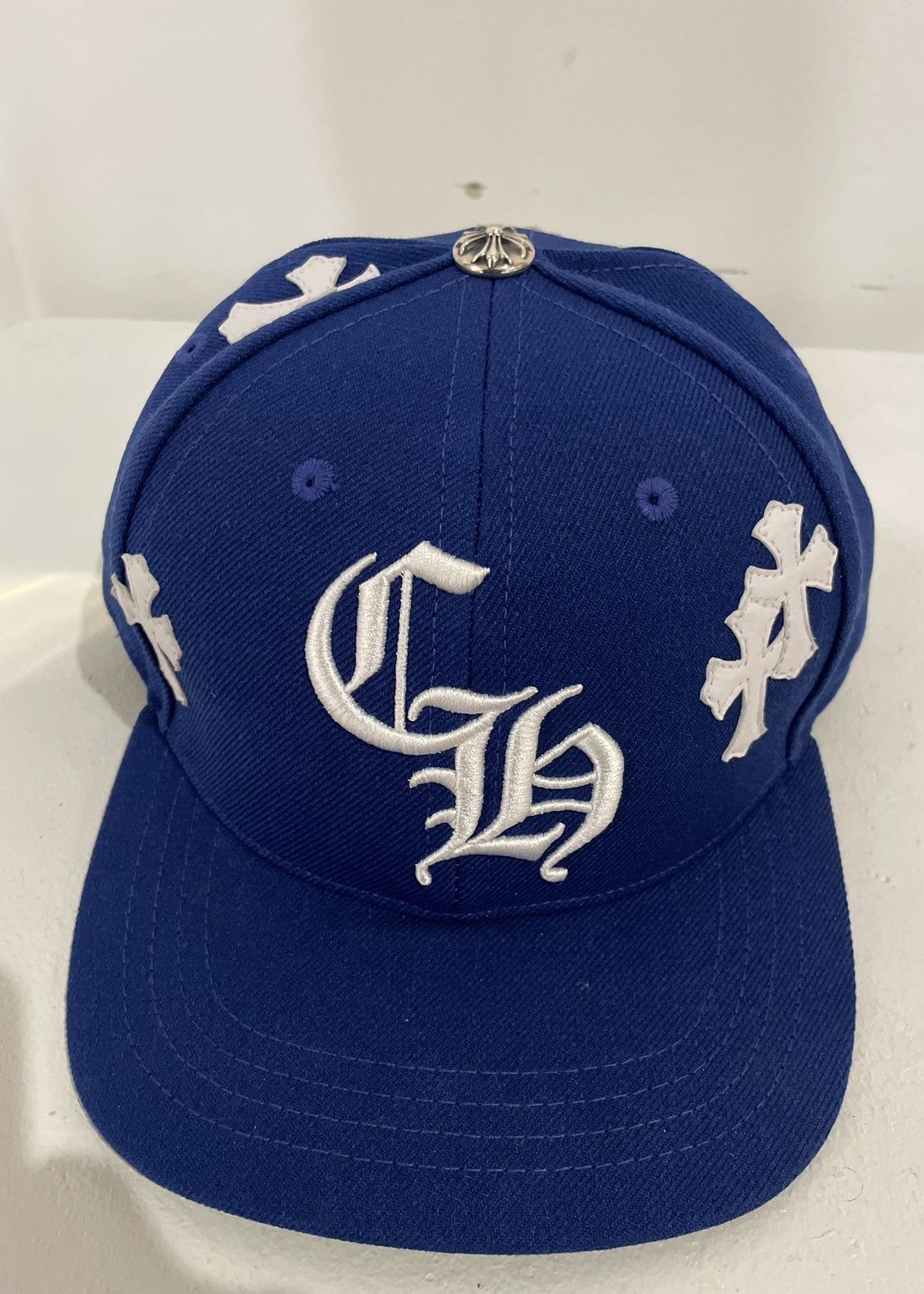 Chrome Hearts Chrome Hearts CH Hat Cross Patch Baseball Cap Size ONE SIZE - 5 Thumbnail