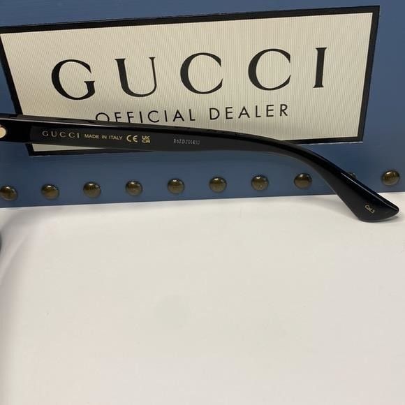 Gucci 💯 - Authentic- New-GUCCI Grey /Black Browline Men's Sunglas Size ONE SIZE - 4 Thumbnail