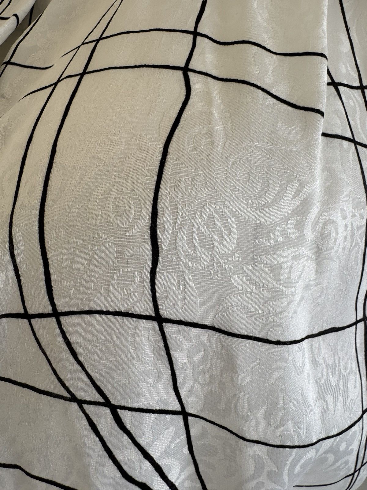 Vintage Vintage high neck button up wire shirt Union Made white Size L / US 10 / IT 46 - 3 Thumbnail