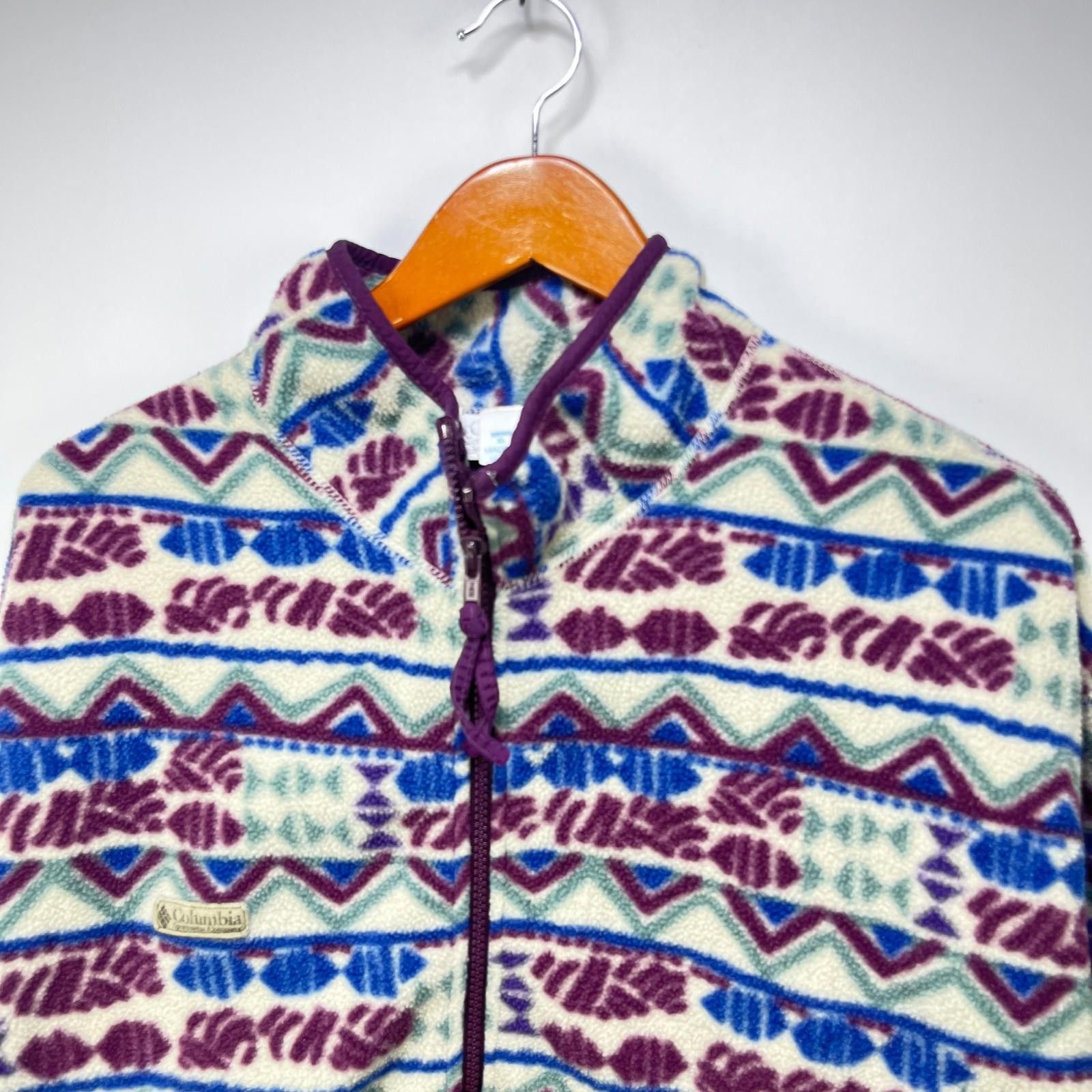 Columbia Vintage 90s Columbia Made In USA Sweater Half Zip Up XL Size US XL / EU 56 / 4 - 3 Thumbnail