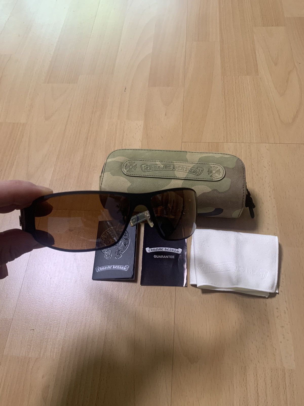 Chrome Hearts Chrome Hearts Deviant II aviator glasses | Grailed