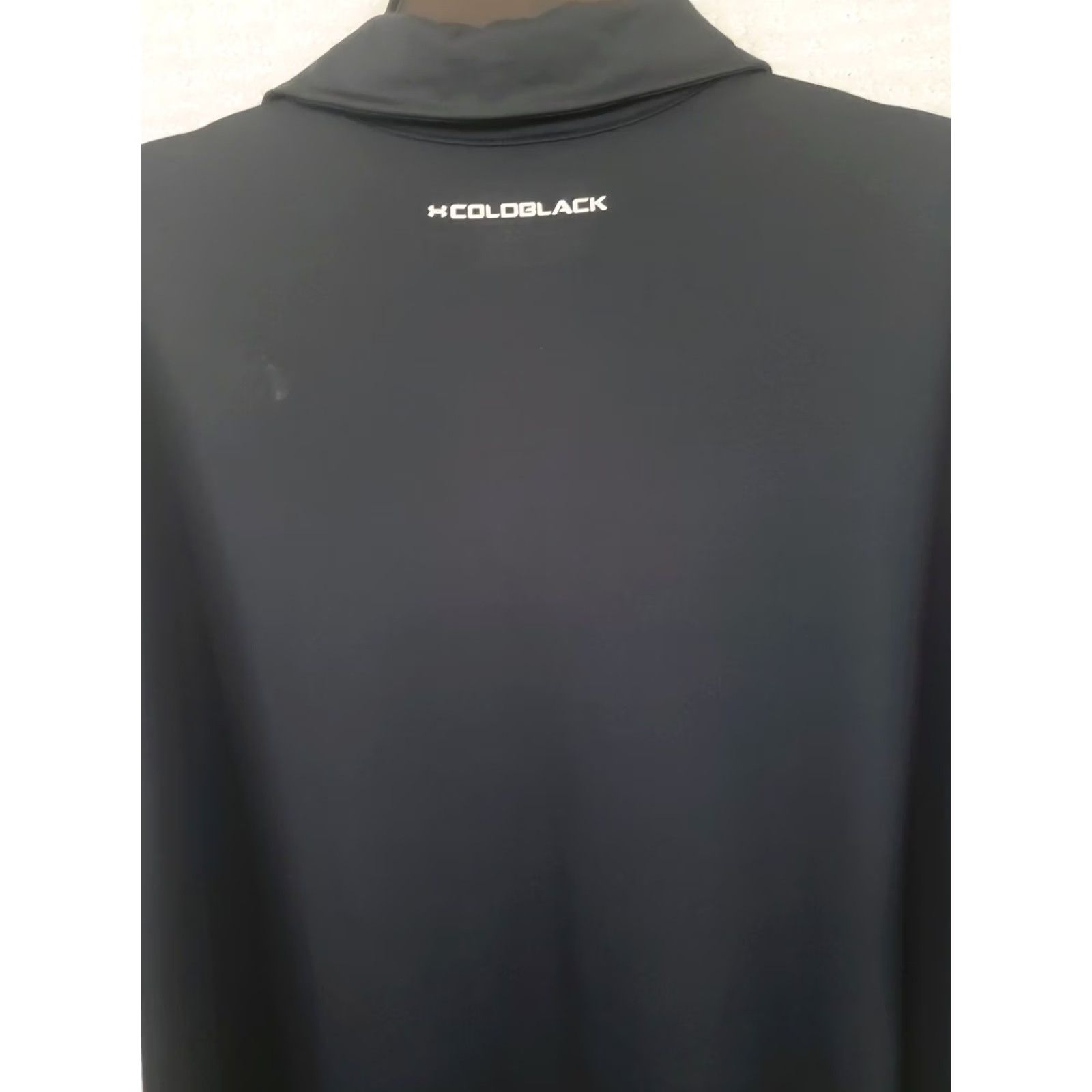 Under Armour Under Armour HeatGear Polo Shirt Striped Chest Logo Mens XL Black White Polo Shirt Golf Casual Athletic Size US XL / EU 56 / 4 - 7 Thumbnail