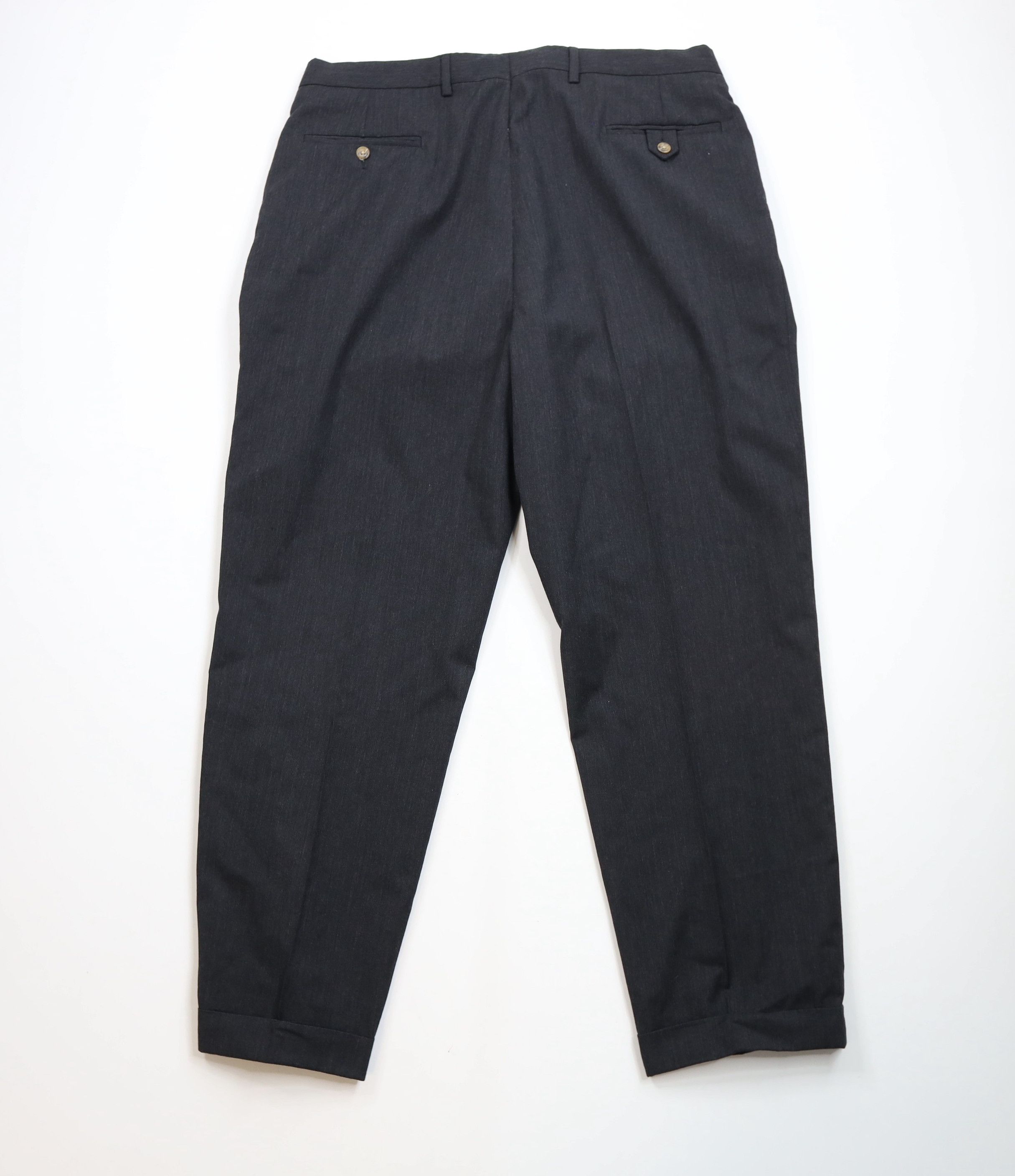 Tommy Hilfiger × Vintage Vintage 90s Tommy Hilfiger Wool Chino Pants Charcoal Gray Size US 40 / EU 56 - 10 Thumbnail
