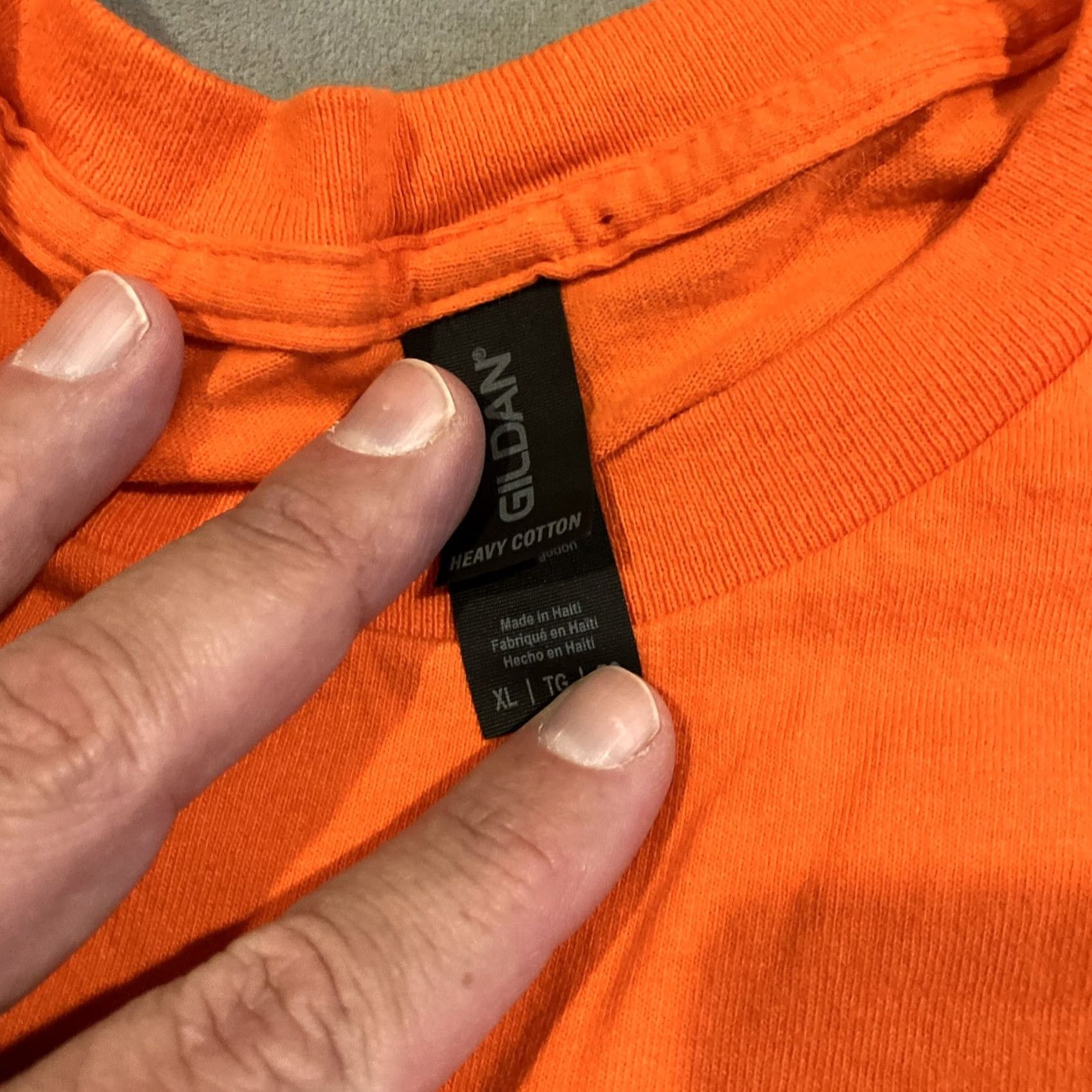Gildan RARE SEVENTEEN 2024 Tour Local Crew T Shirt Men's XL Gildan Orange Regular Size XL Shirt Mens Size US XL / EU 56 / 4 - 3 Thumbnail