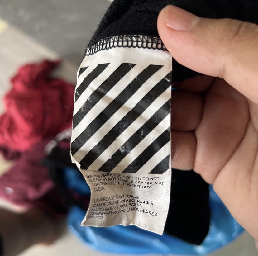 Off-White Off-White SS19 Impressionism Diag Stencil LS Tee Black XS Size US XS / EU 42 / 0 - 7 Thumbnail