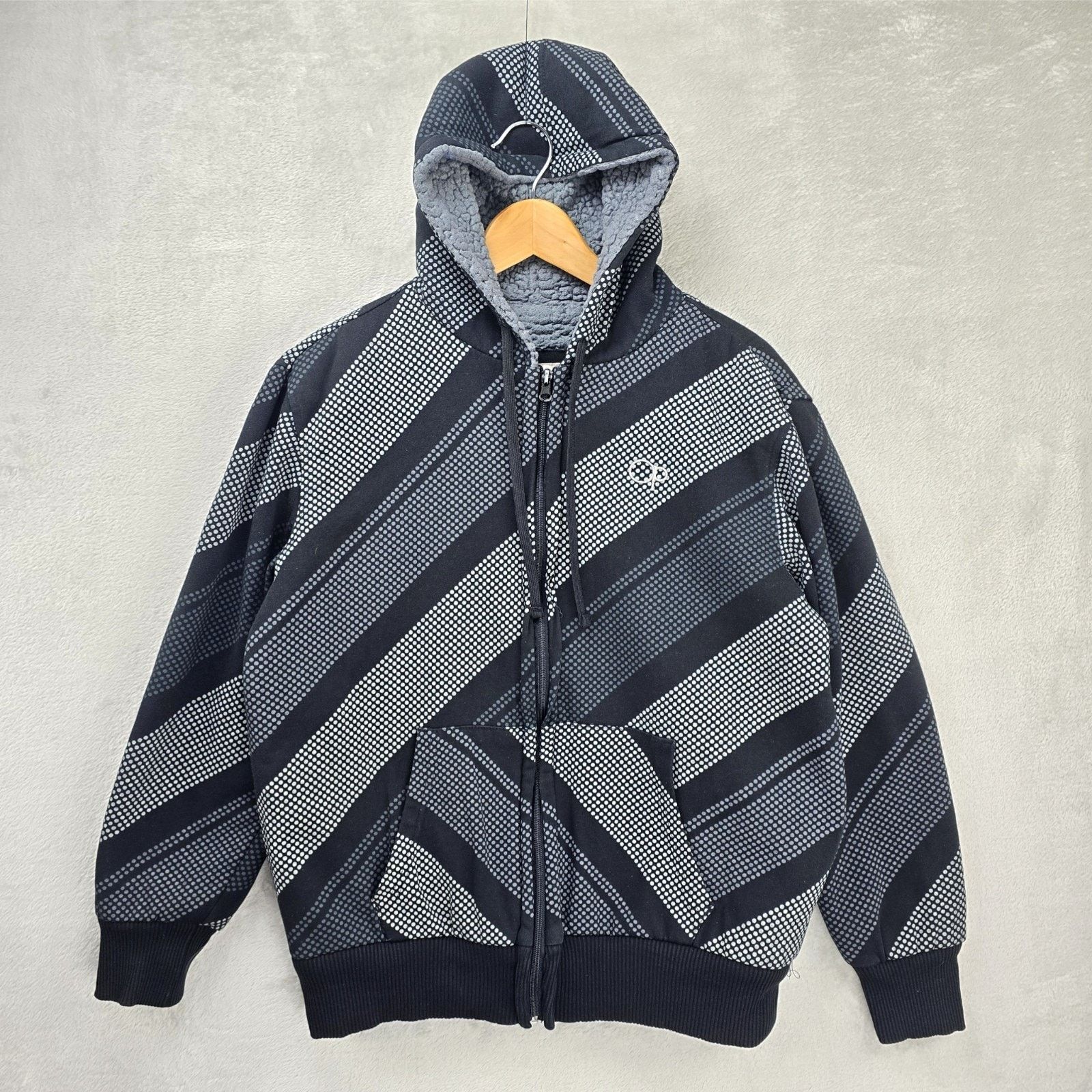 Ocean Pacific Vintage Op Ocean Pacific Full Zip Hoodie Medium Sherpa Lined Size US M / EU 48-50 / 2 - 1 Thumbnail