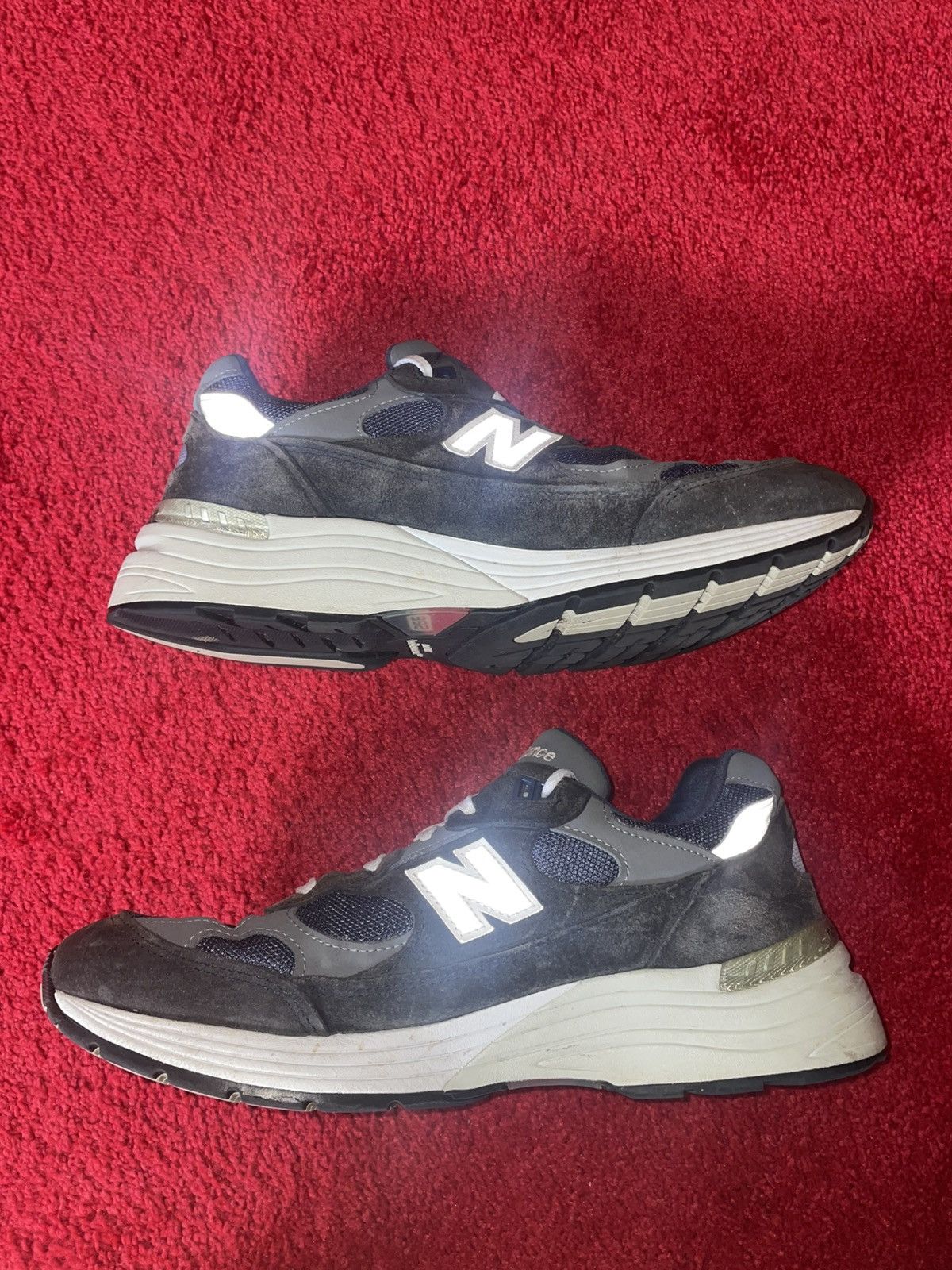 New Balance New balance 992 grey/navy Size US 9.5 / EU 42-43 - 3 Thumbnail