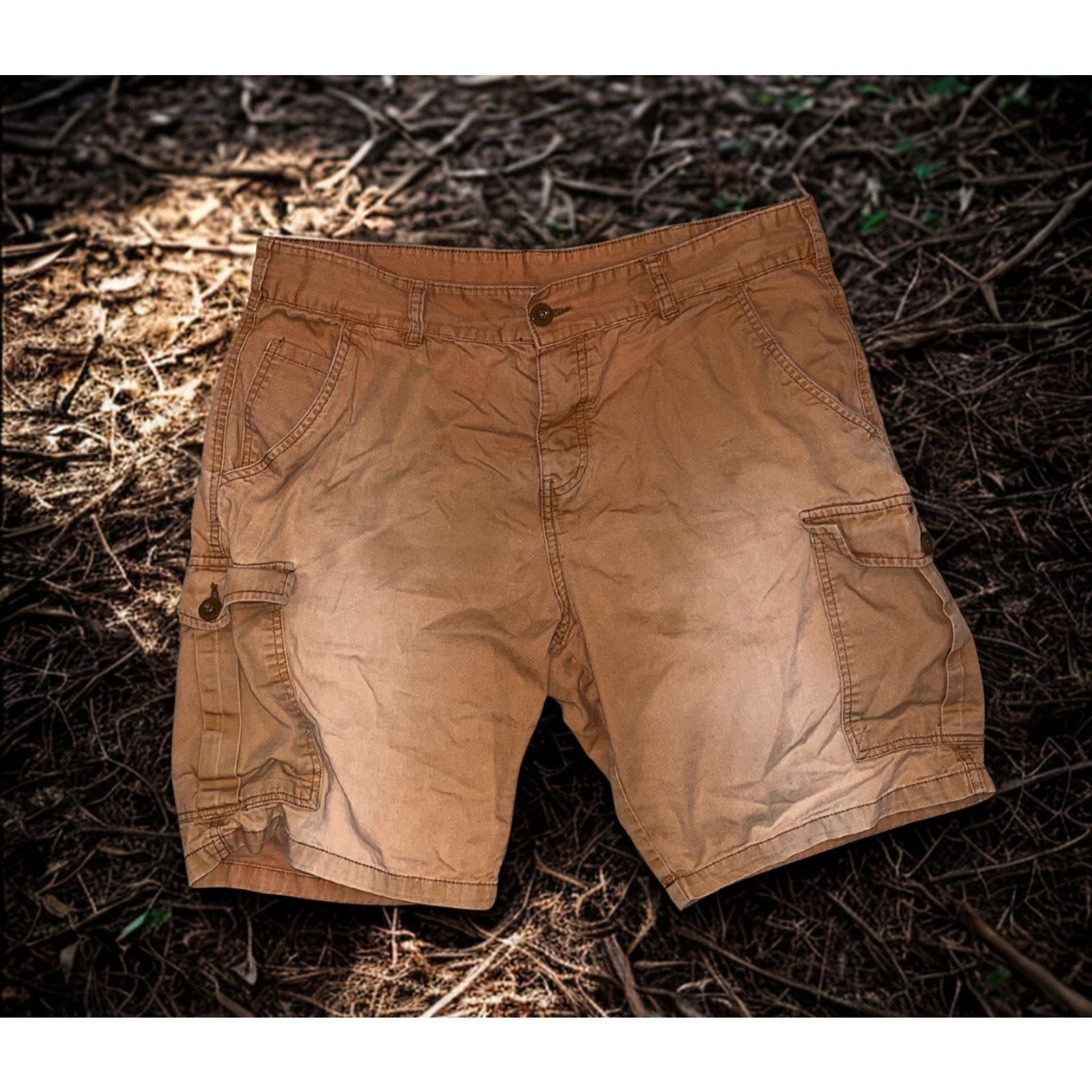 Other Mountain Warehouse Cargo Shorts W36 Rust Sun Faded Gorpcore Size US 36 / EU 52 - 8 Thumbnail