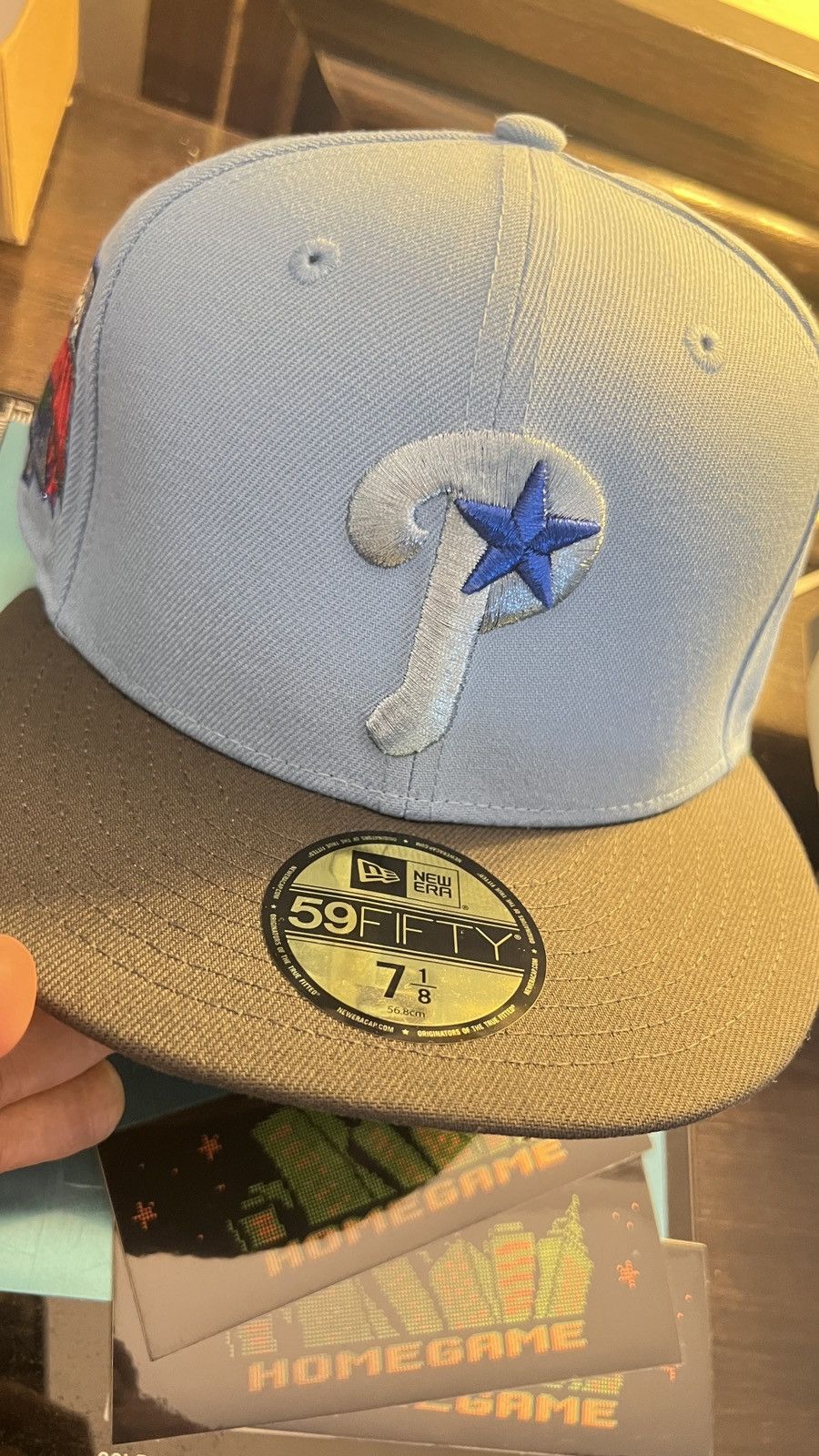 New Era Philadelphia Phillies 1996 All Star Game Fitted 71/8 Size ONE SIZE - 9 Thumbnail