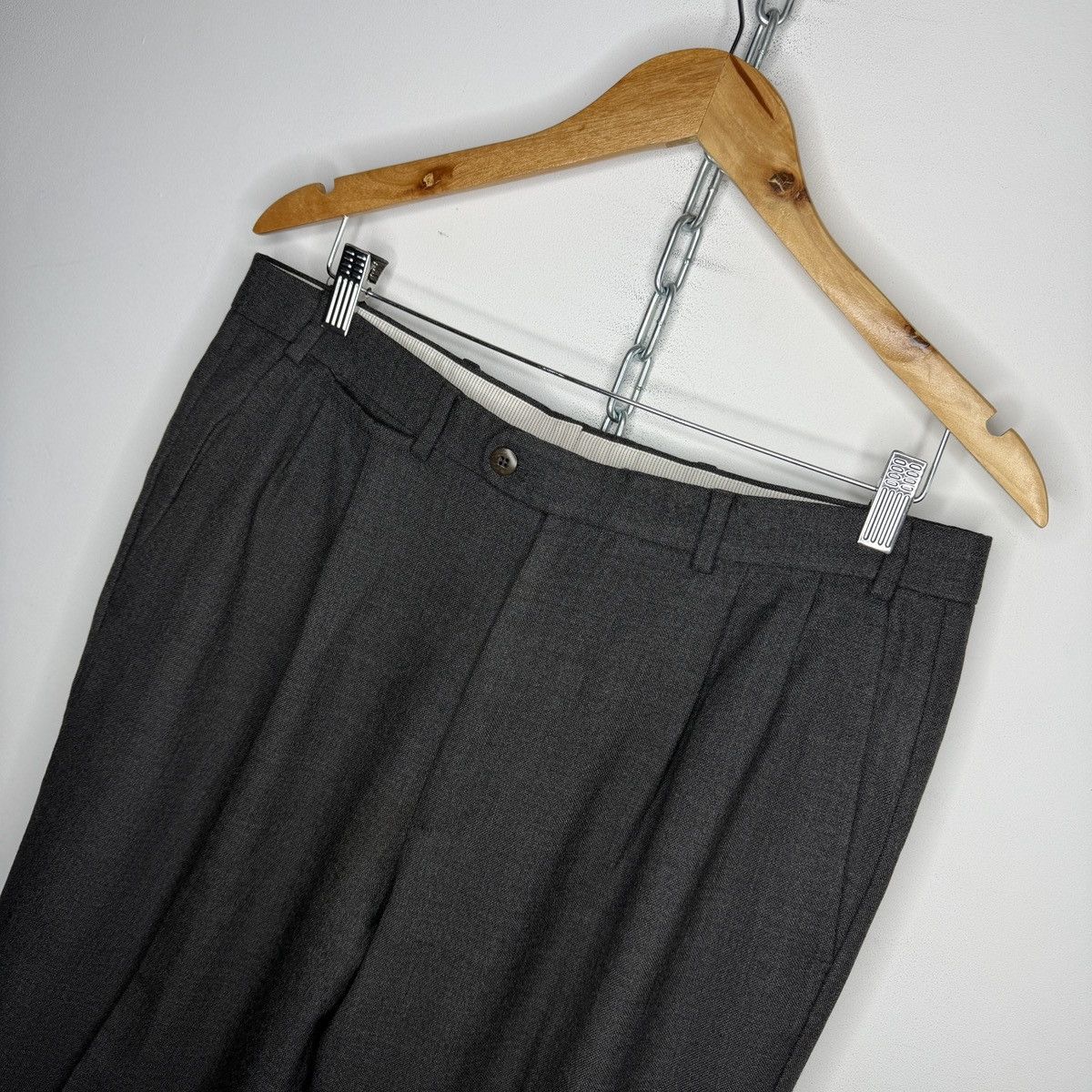Loro Piana Loro piana trousers wool pants Size US 34 / EU 50 - 4 Thumbnail