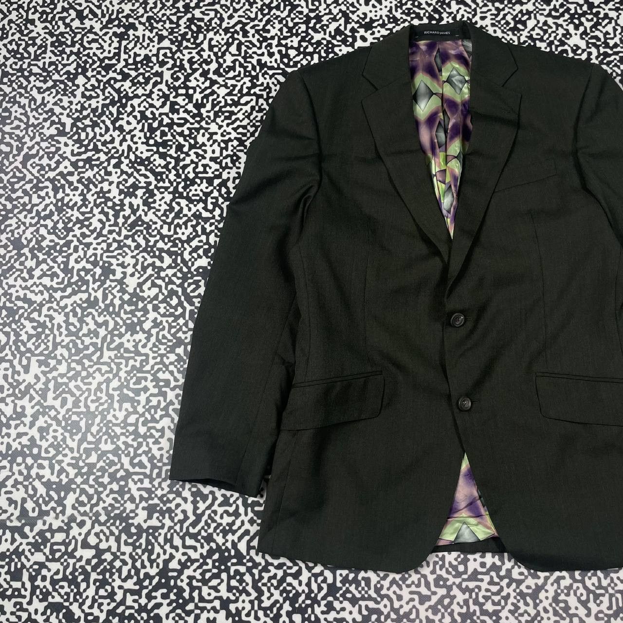 Richard James Vintage Y2K Richard James Luxury Casual Wool Blazer Size 38S - 2 Thumbnail
