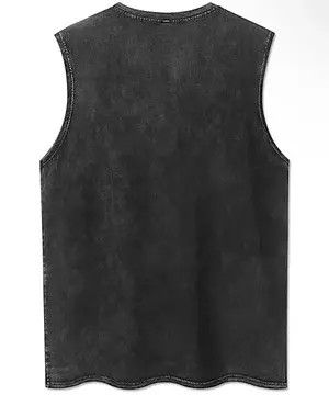 Japanese Brand Y2K Anime Gojo Jujutsu Washed Tank Top T-Shirt Size US M / EU 48-50 / 2 - 2 Thumbnail