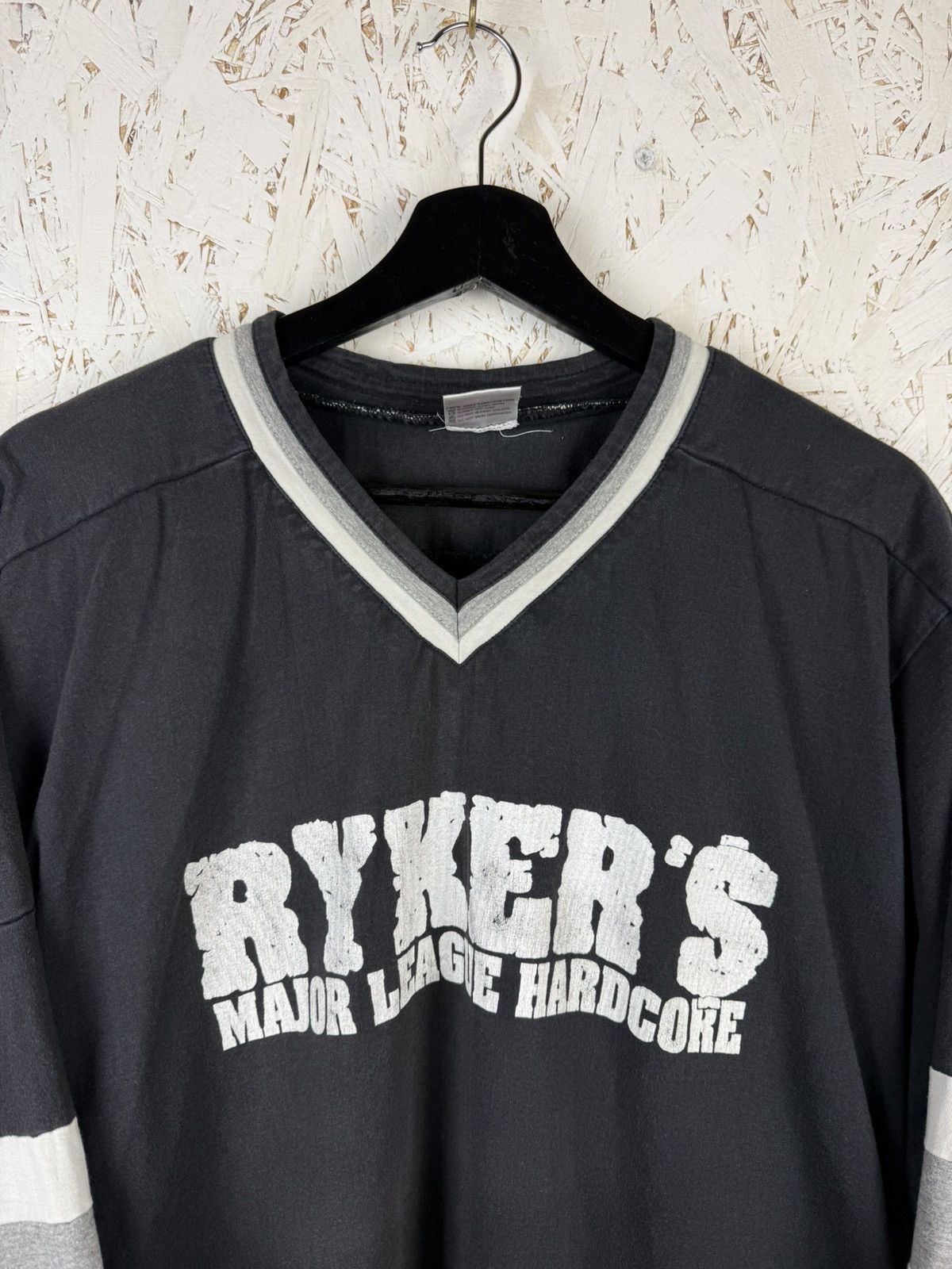 Band Tees 90s Ryker’s 1999 Major League Hardcore Band Jersey L/S XL Size US XL / EU 56 / 4 - 2 Thumbnail