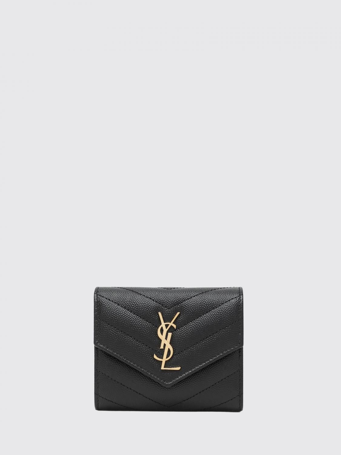 Saint Laurent Paris Saint Laurent Wallet Woman Black Size ONE SIZE - 1 Thumbnail