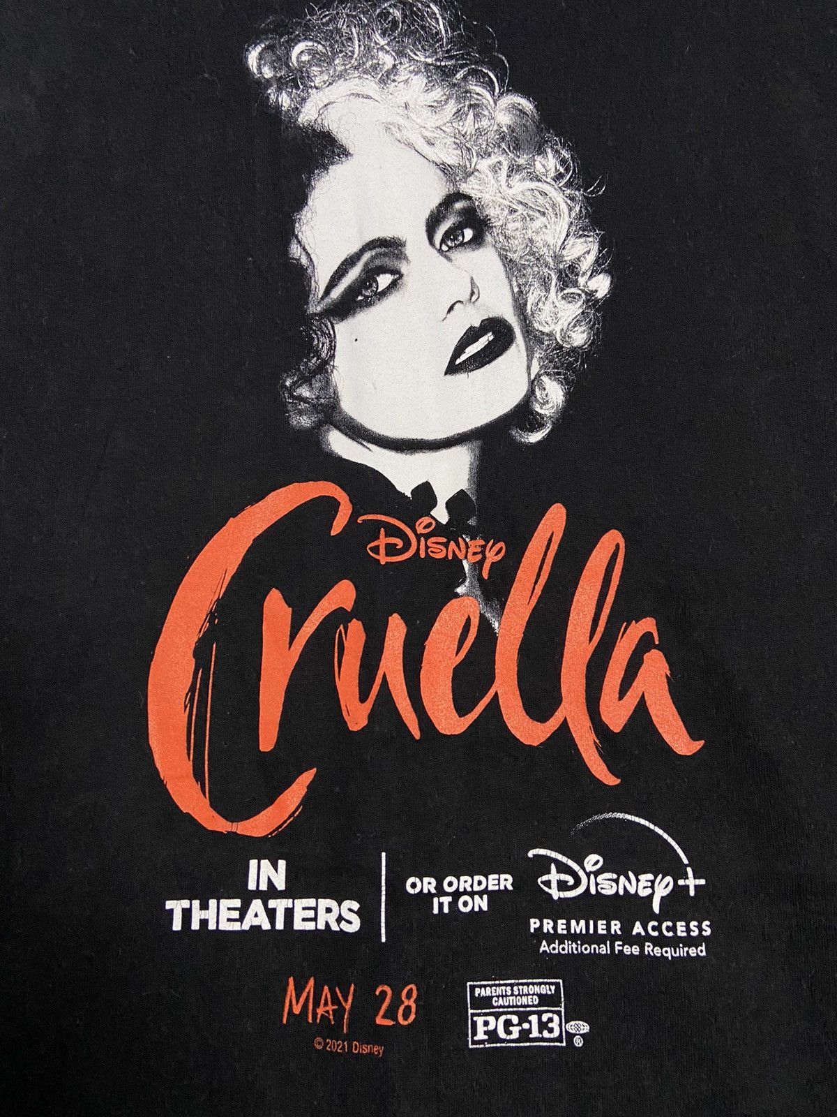 Disney DISNEY CRUELLA PROMO TEE EMMA STONE TEE SHIRT Size US M / EU 48-50 / 2 - 2 Thumbnail