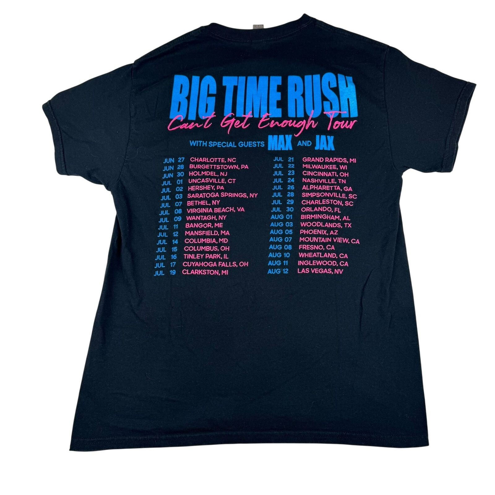Gildan Big Time Rush Can't Get Enough Tour Tee Size M Size M / US 6-8 / IT 42-44 - 2 Thumbnail