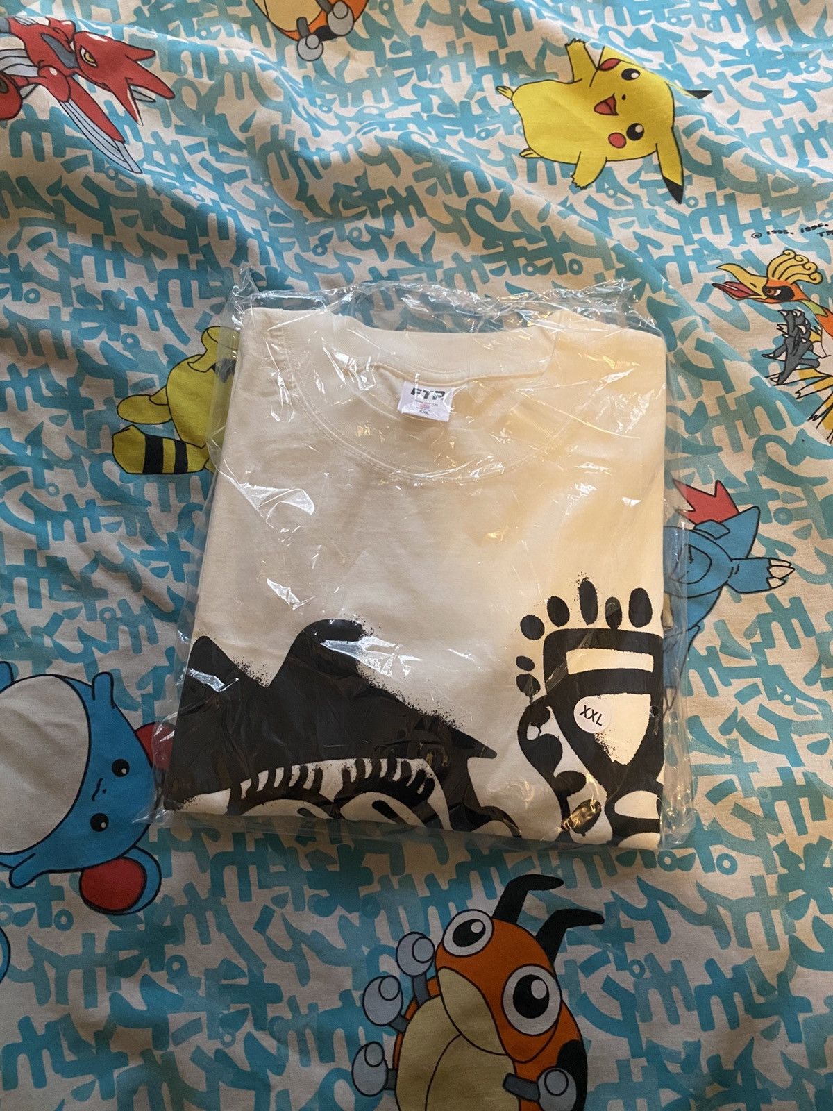 Fuck The Population FTP + SLAWN BORIS TEE - WHITE - 2XL Size US XXL / EU 58 / 5 - 2 Thumbnail