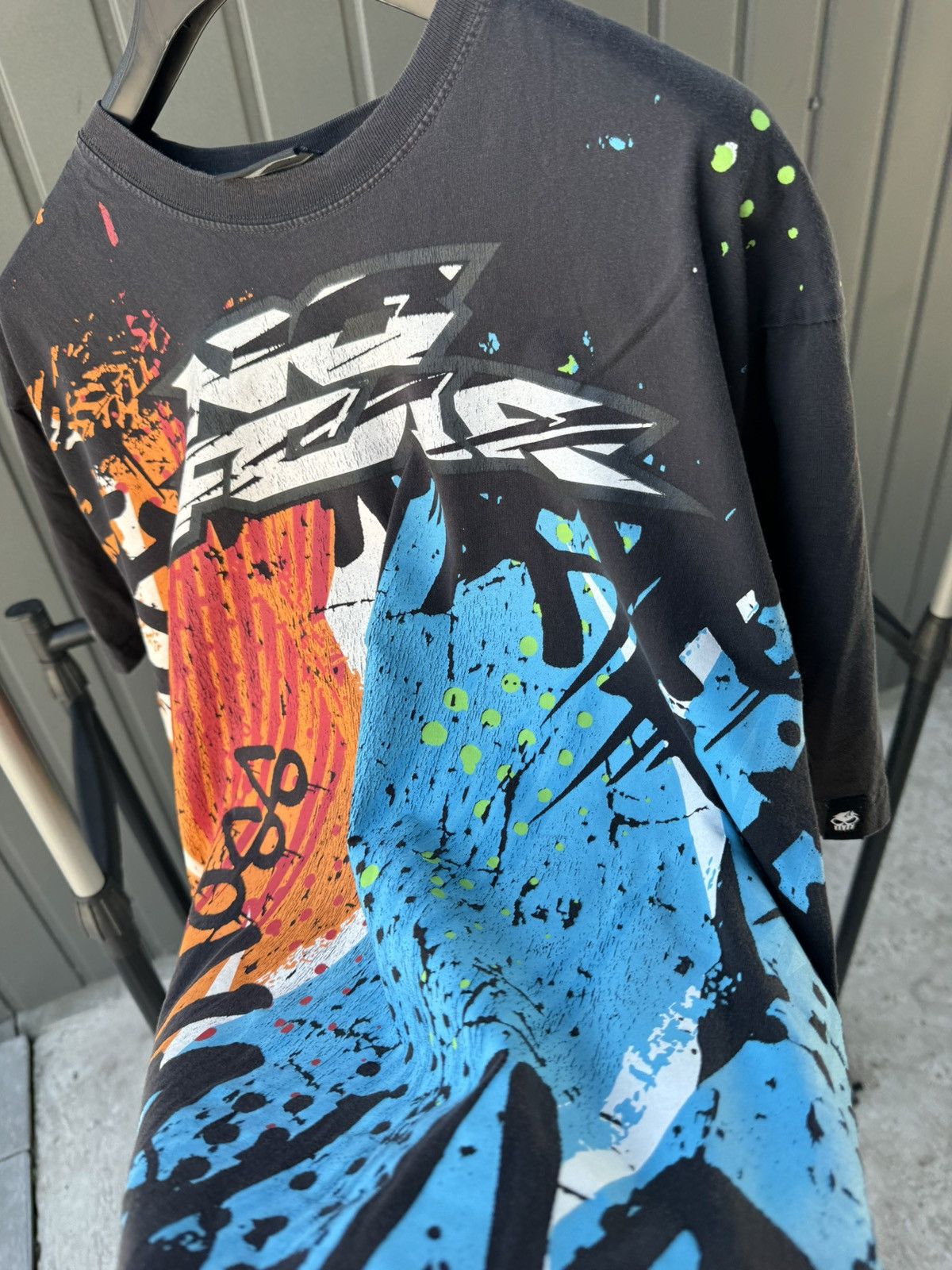 No Fear × Vintage Vintage No Fear All Over Print T Shirt Y2K SURF TEE Size US XL / EU 56 / 4 - 10 Thumbnail