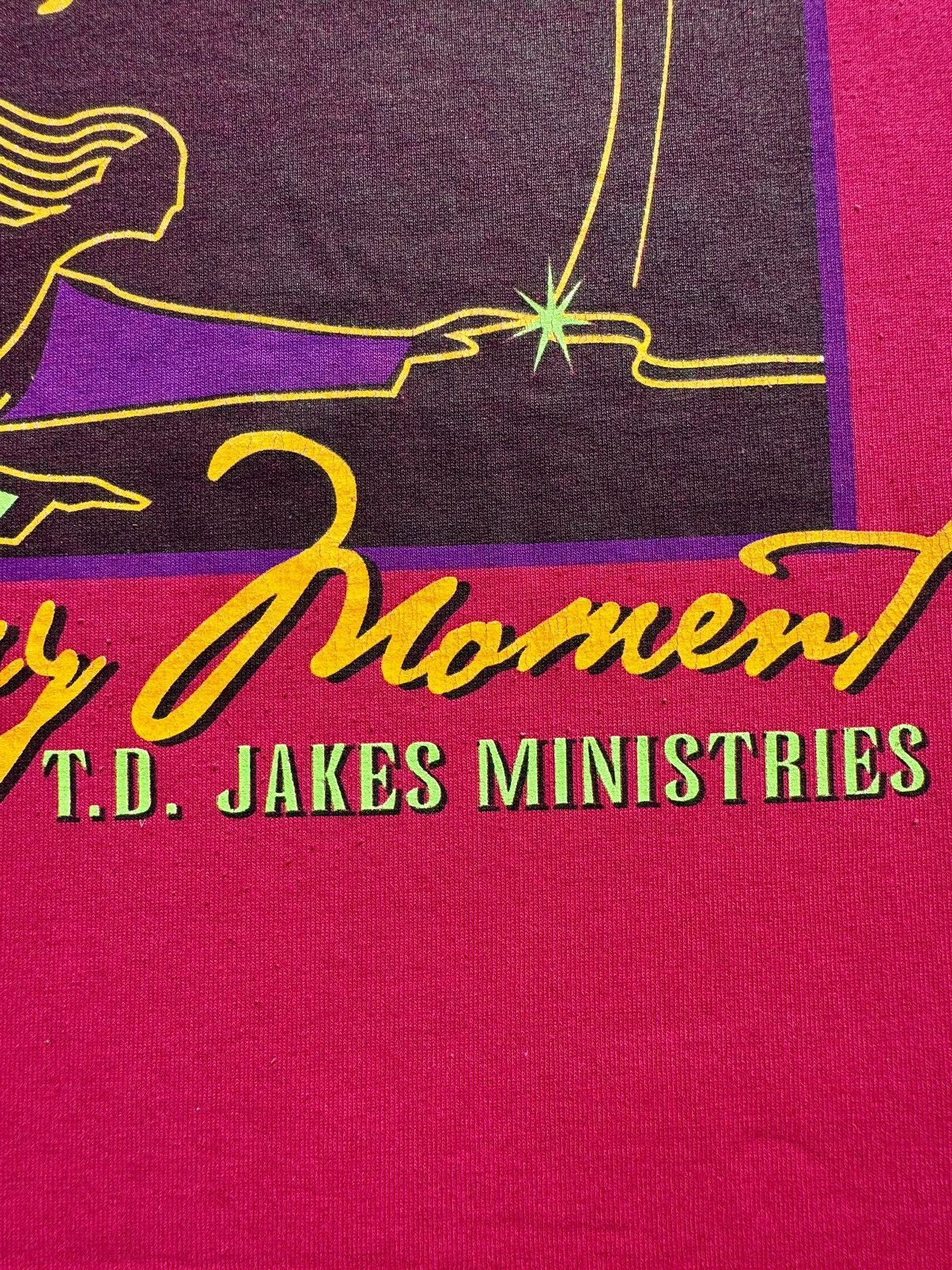 Rap Tees × Vintage 2000 TD Jakes Vintage God Religious Jesus 90's Rap T-Shirt Size US L / EU 52-54 / 3 - 6 Thumbnail