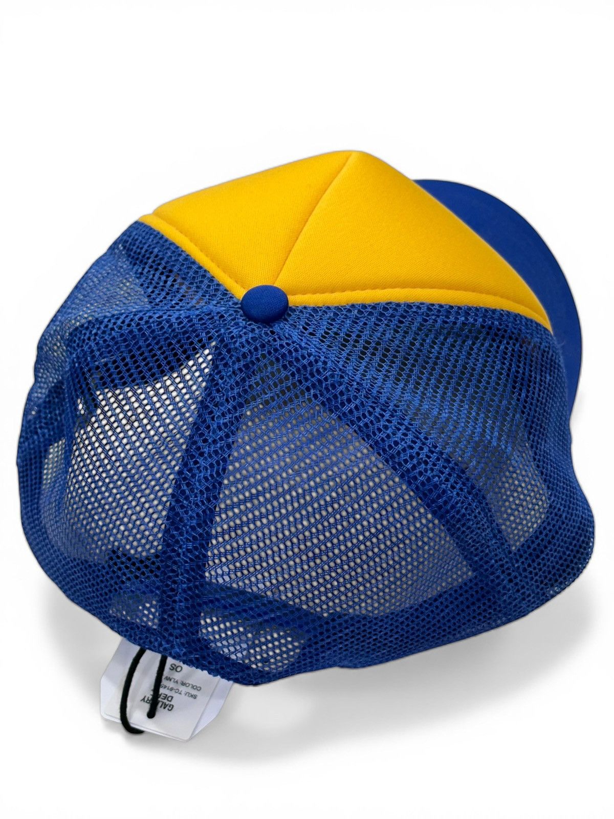 Gallery Dept. Gallery Dept. Blue Yellow Trucker Hat Size ONE SIZE - 4 Thumbnail