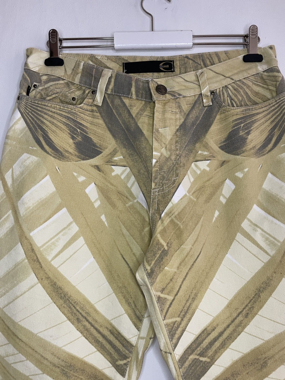 Just Cavalli Just Cavalli 00’s Geometric Printed Archive Denim Size US 30 / EU 46 - 6 Thumbnail
