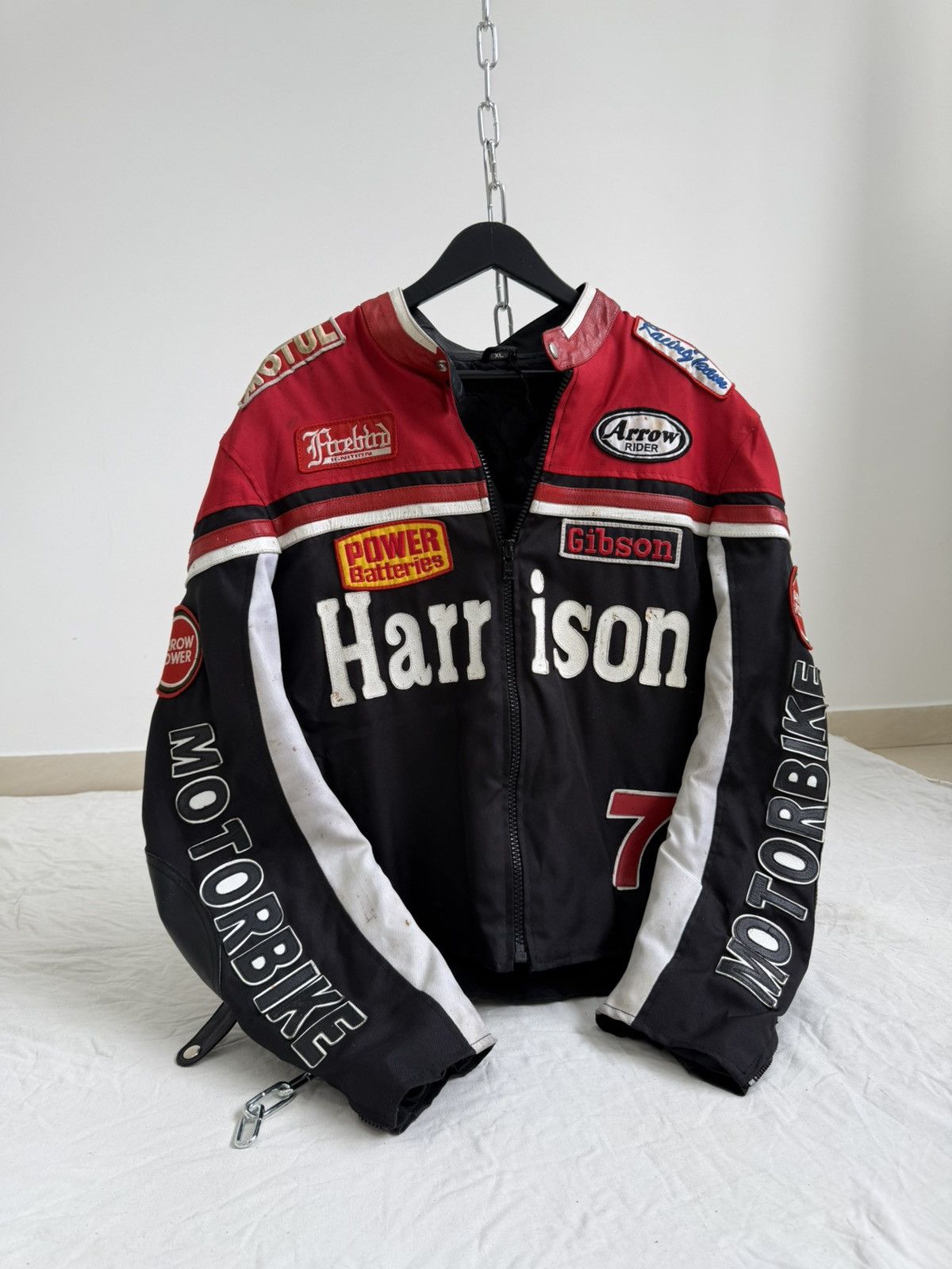 Ferrari Vintage Harrison Gibson Ferrari Marlboro Style Racing Jacket Size US L / EU 52-54 / 3 - 3 Thumbnail