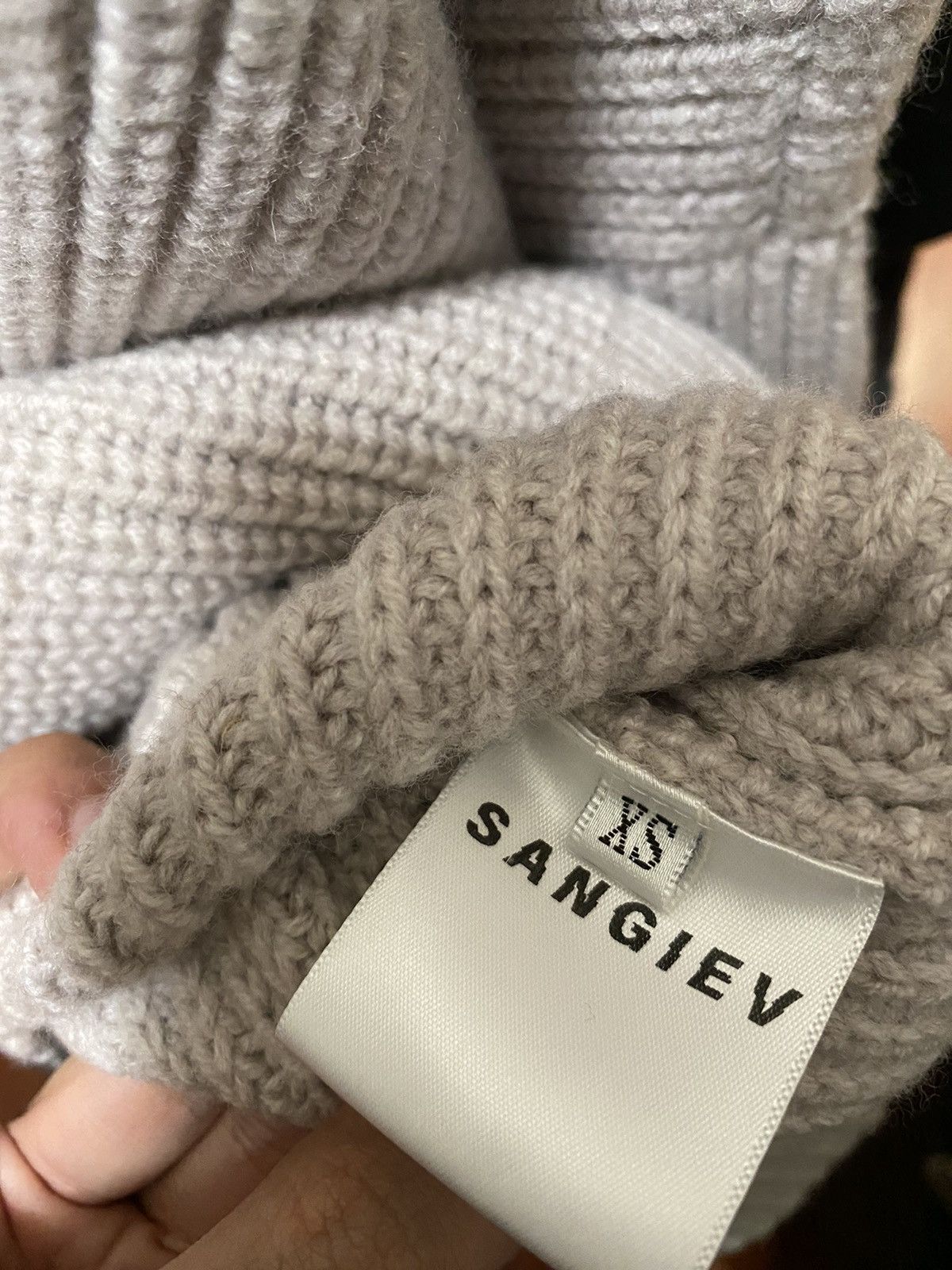 Sangiev Sangiev cropped sweater Size US XS / EU 42 / 0 - 8 Thumbnail