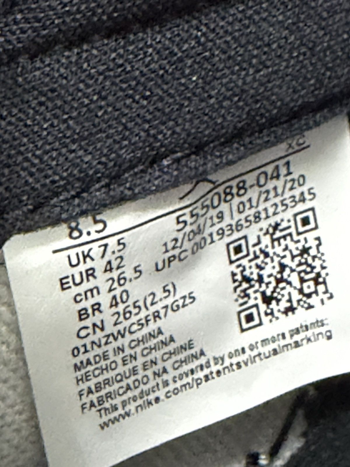 Jordan Brand Air Jordan 1 Royal Toe Size 8.5 (2020) Size US 8.5 / EU 41-42 - 10 Thumbnail