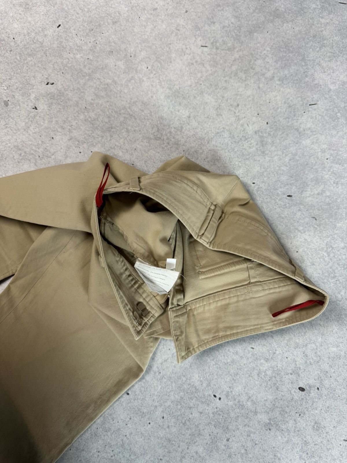 Prada Archive Prada Double Front Pocket Pants Red Tab Size 28" / US 6 / IT 42 - 11 Thumbnail