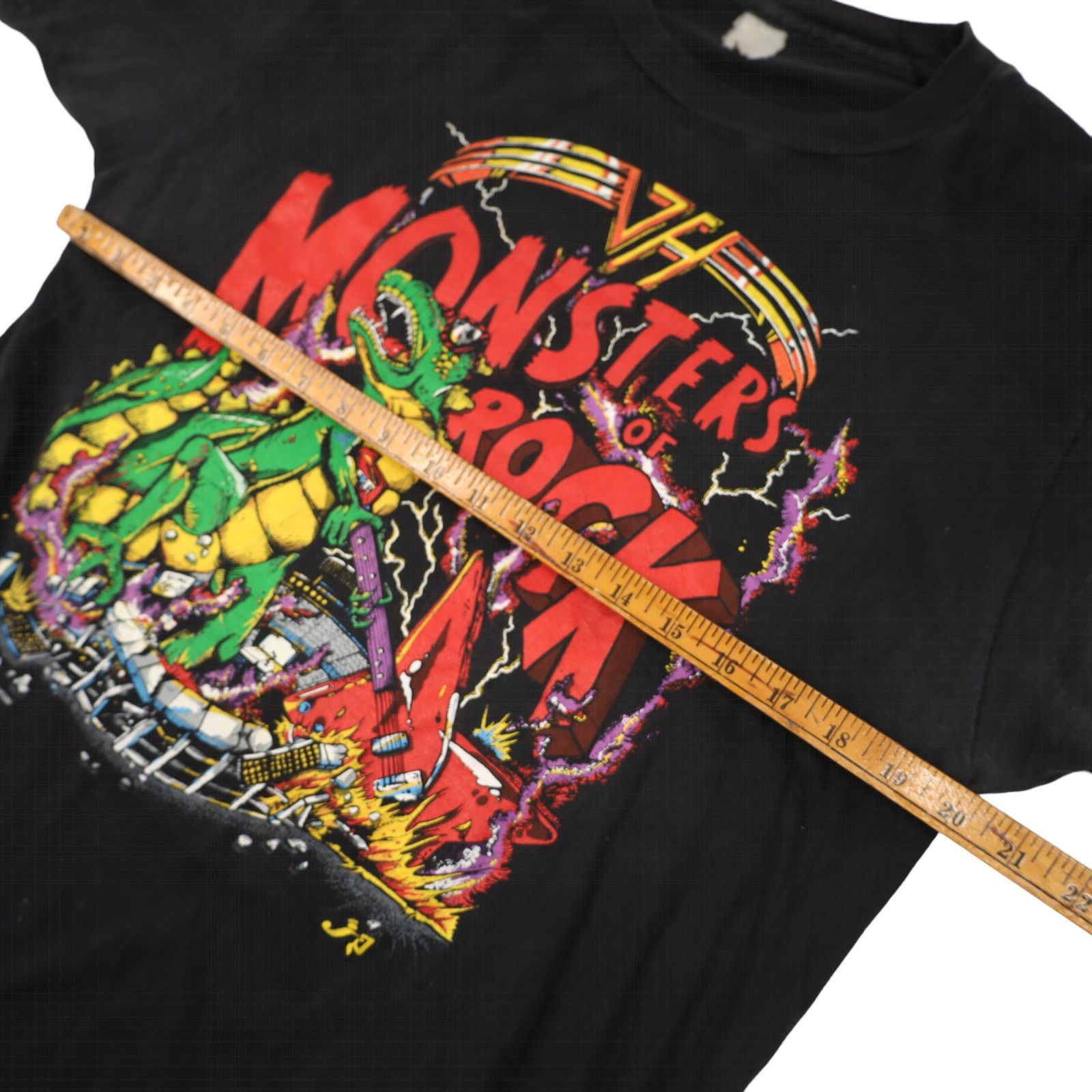 Band Tees × Vintage Vintage 1988 Van Halen Monsters of Rock Tour T Shirt Size US L / EU 52-54 / 3 - 6 Thumbnail