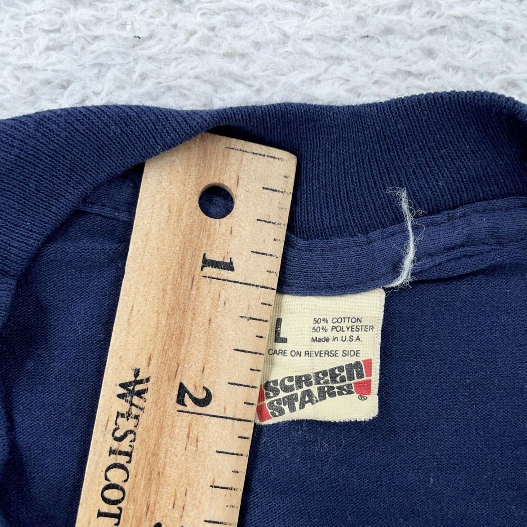 Vintage VINTAGE Experience is What You Get Quote T-Shirt Mens Small Blue Graphic Print Quotes 80s"} Size US S / EU 44-46 / 1 - 8 Thumbnail