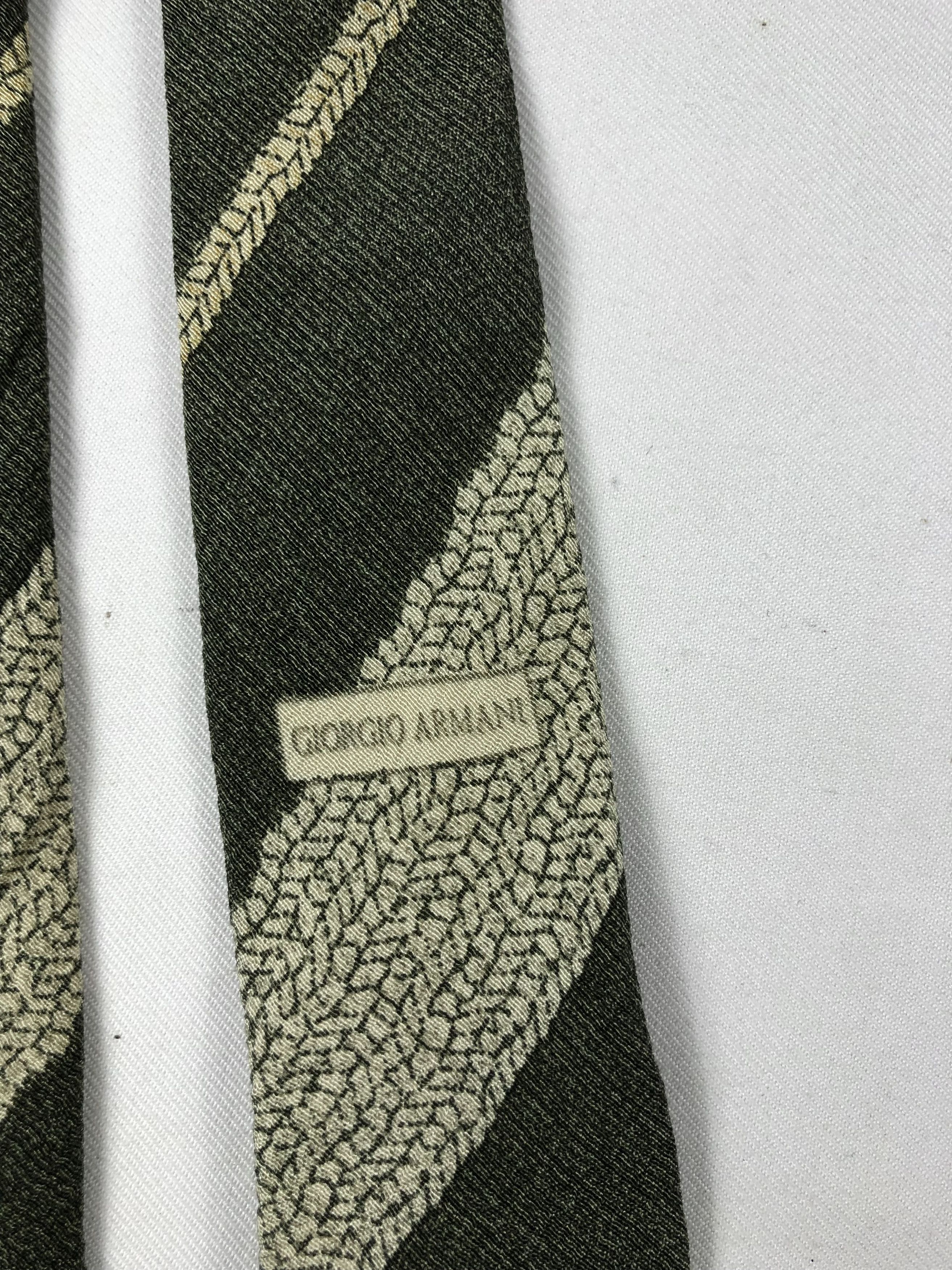 Giorgio Armani Rare Giorgio Armani Cravatte Silk Tie Made in Italy Size ONE SIZE - 5 Thumbnail