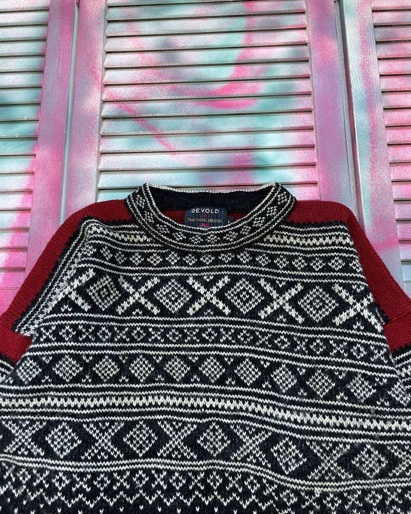 Other Vintage Devold By Olmes Carretti wool sweater 90s style Size US M / EU 48-50 / 2 - 2 Thumbnail