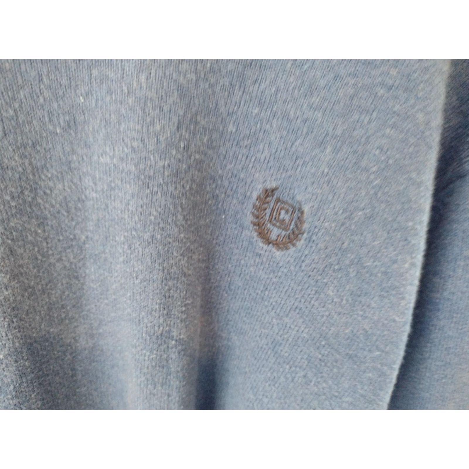 Chaps Chaps Cashmere Sweater Mens Large Long Sleeve Pullover Crew Neck Logo Blue 90s Preppy Size US L / EU 52-54 / 3 - 4 Thumbnail
