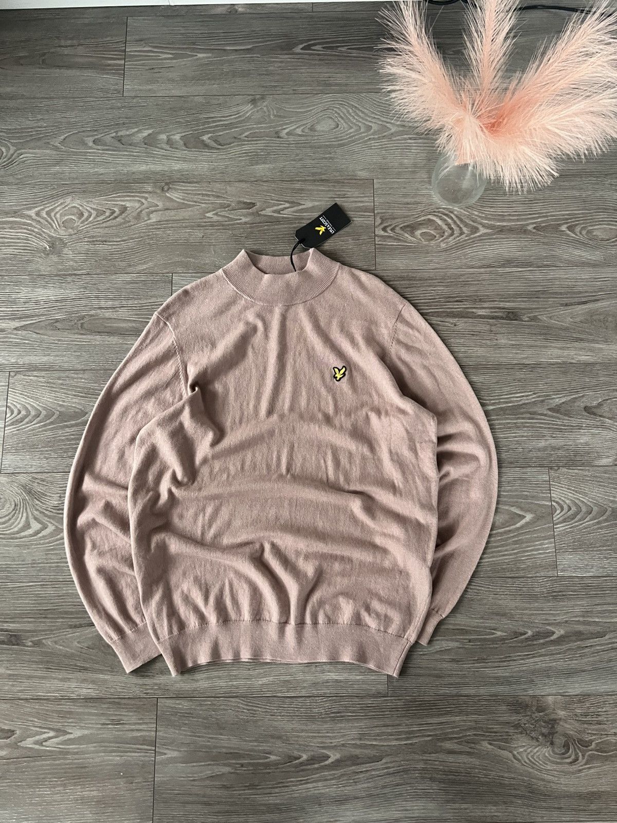 Designer × Lyle & Scott ‼️New Lyle & Scott Casual High Neck Wool Sweater‼️ Size US XL / EU 56 / 4 - 1 Thumbnail
