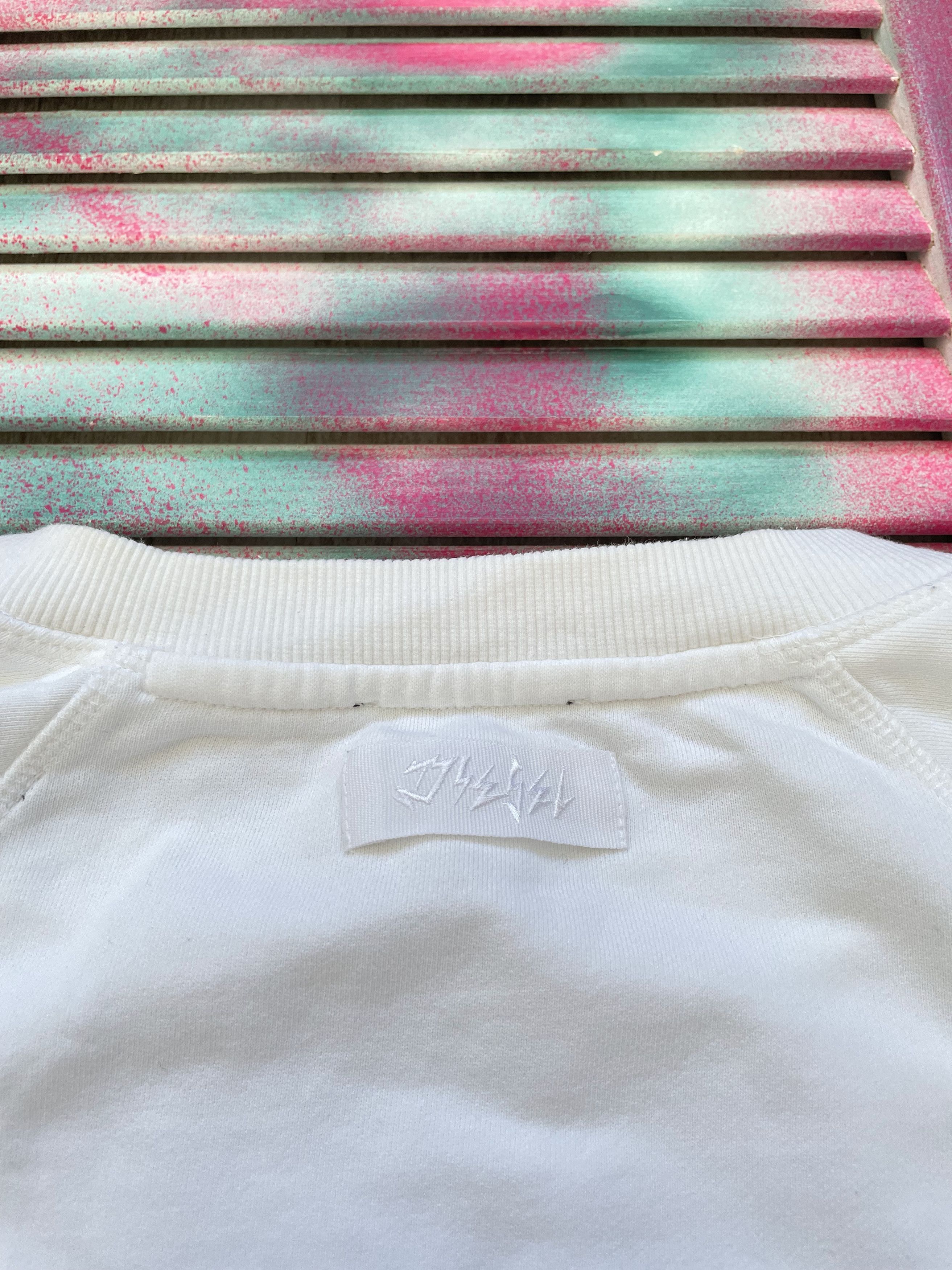 Diesel Diesel Sweatshirt Big Logo White Womens Size S / US 4 / IT 40 - 8 Thumbnail