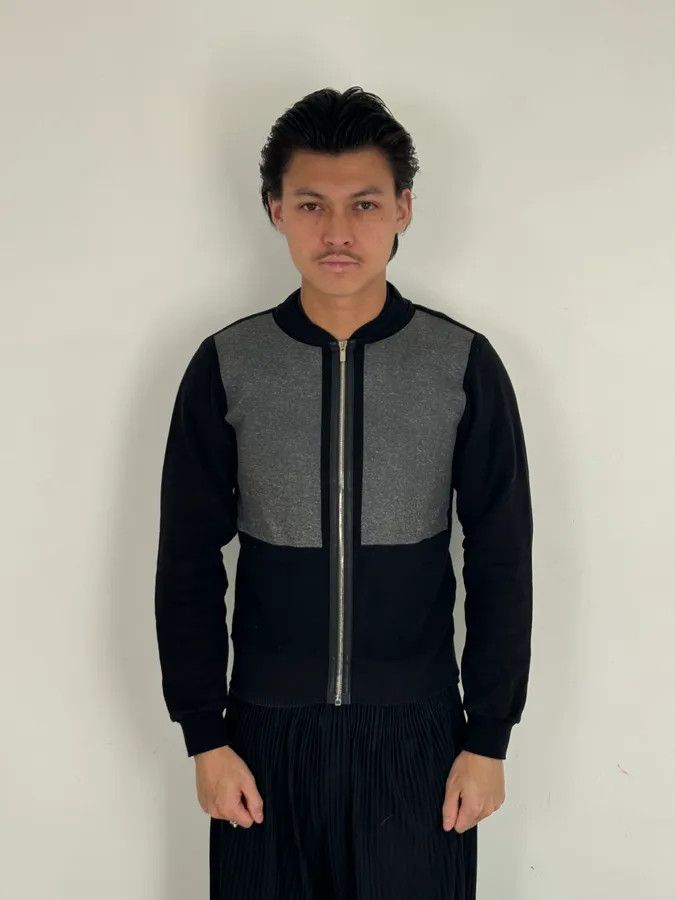 Balenciaga AW2014 Balenciaga Grey & Black Zip-up Sweater Size US S / EU 44-46 / 1 - 2 Thumbnail