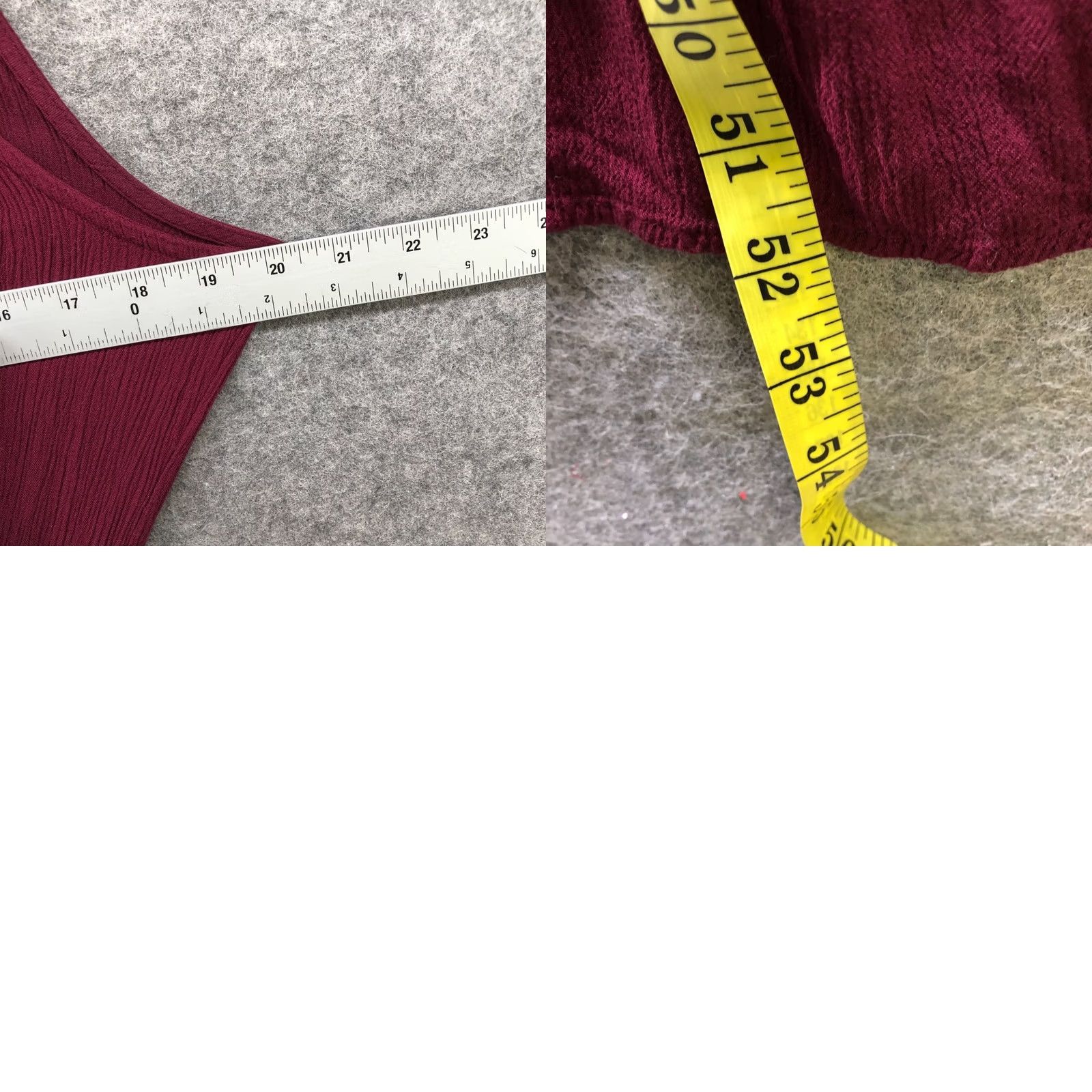 Gap Gap Halter Midi Dress Womens S Burgundy Red Crepe Sleeveless A-Line V-Neck Size S / US 4 / IT 40 - 8 Thumbnail